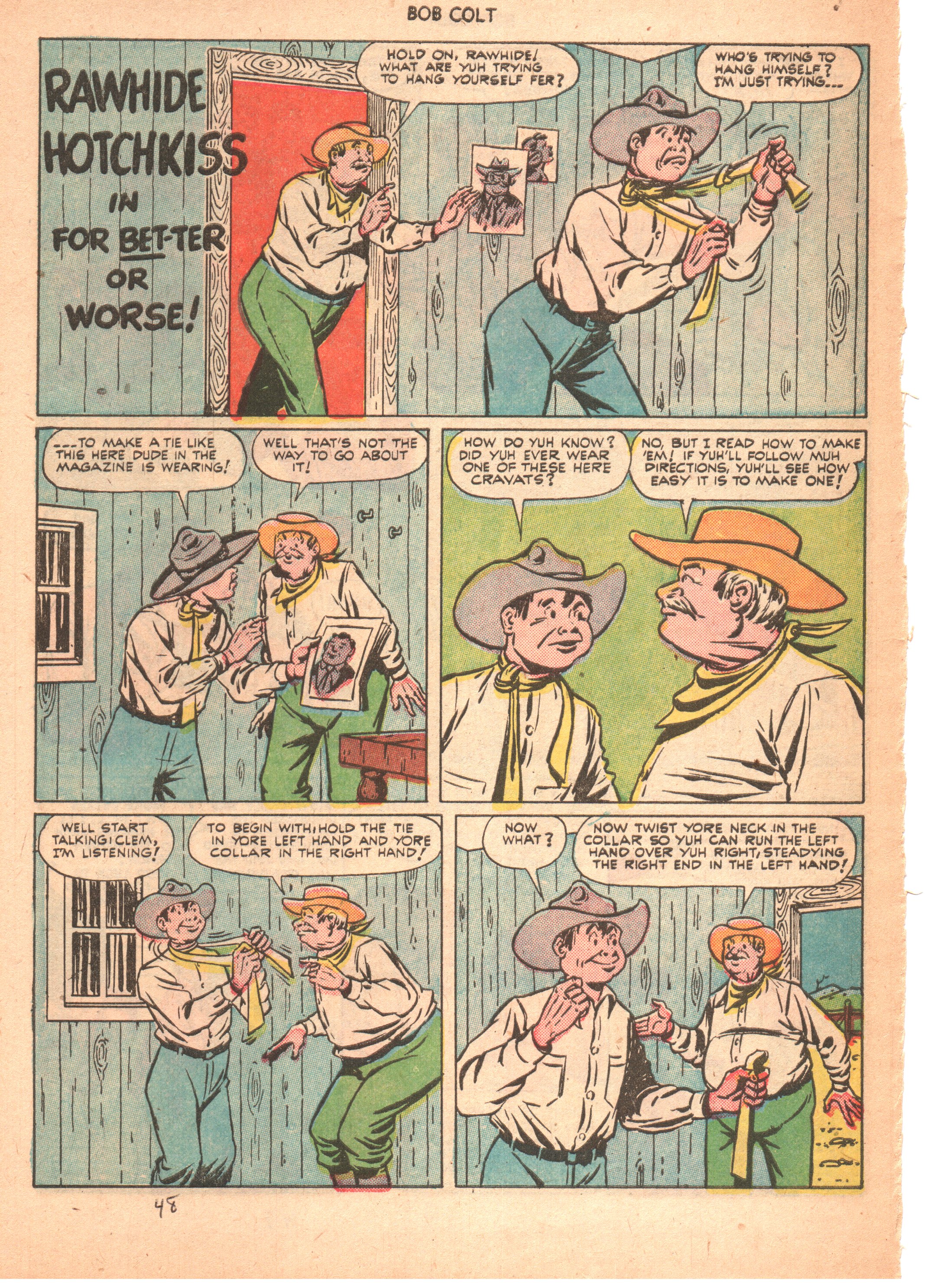 Read online Bob Colt Western comic -  Issue #6 - 15