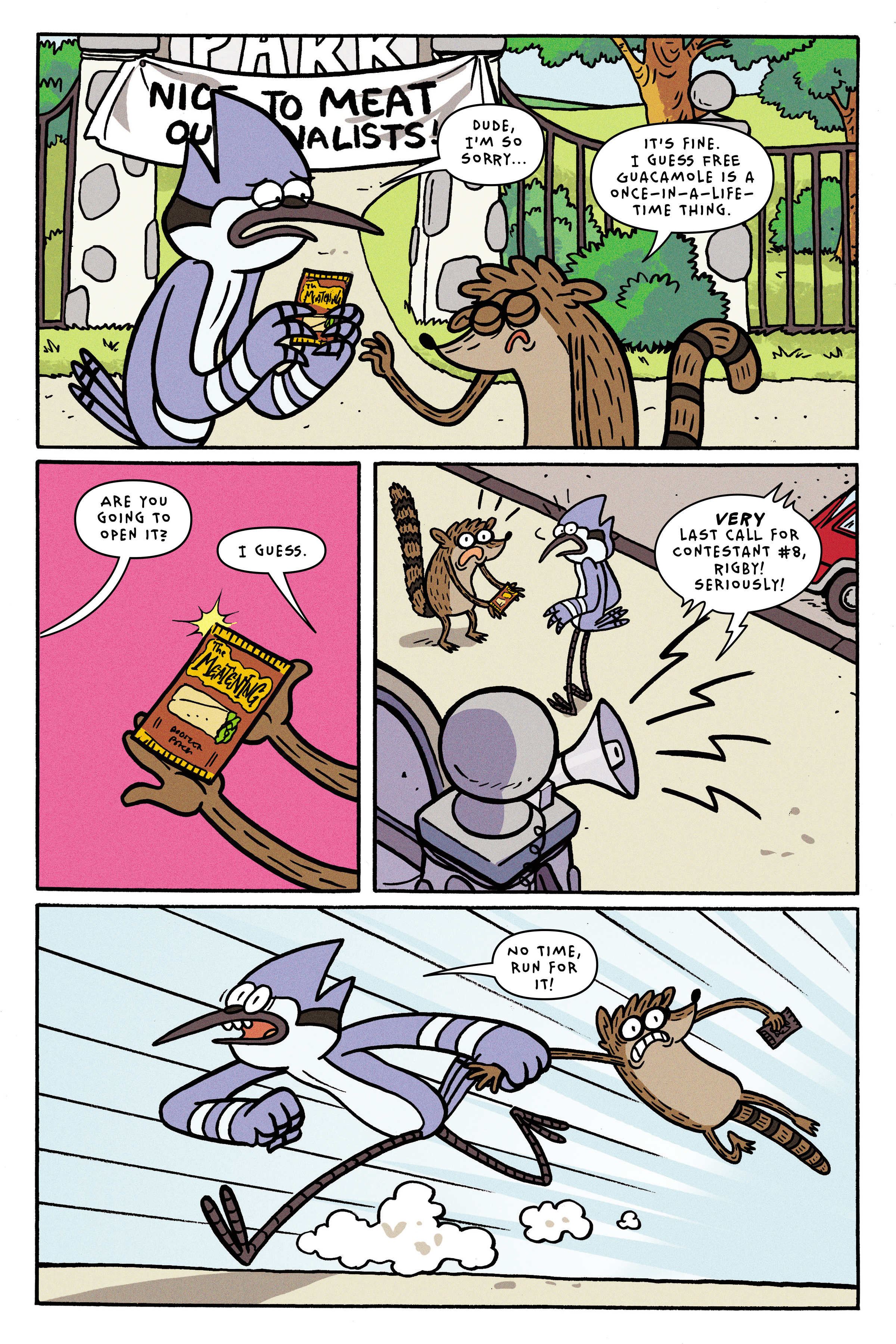Read online Regular Show: The Meatening comic -  Issue # TPB - 103