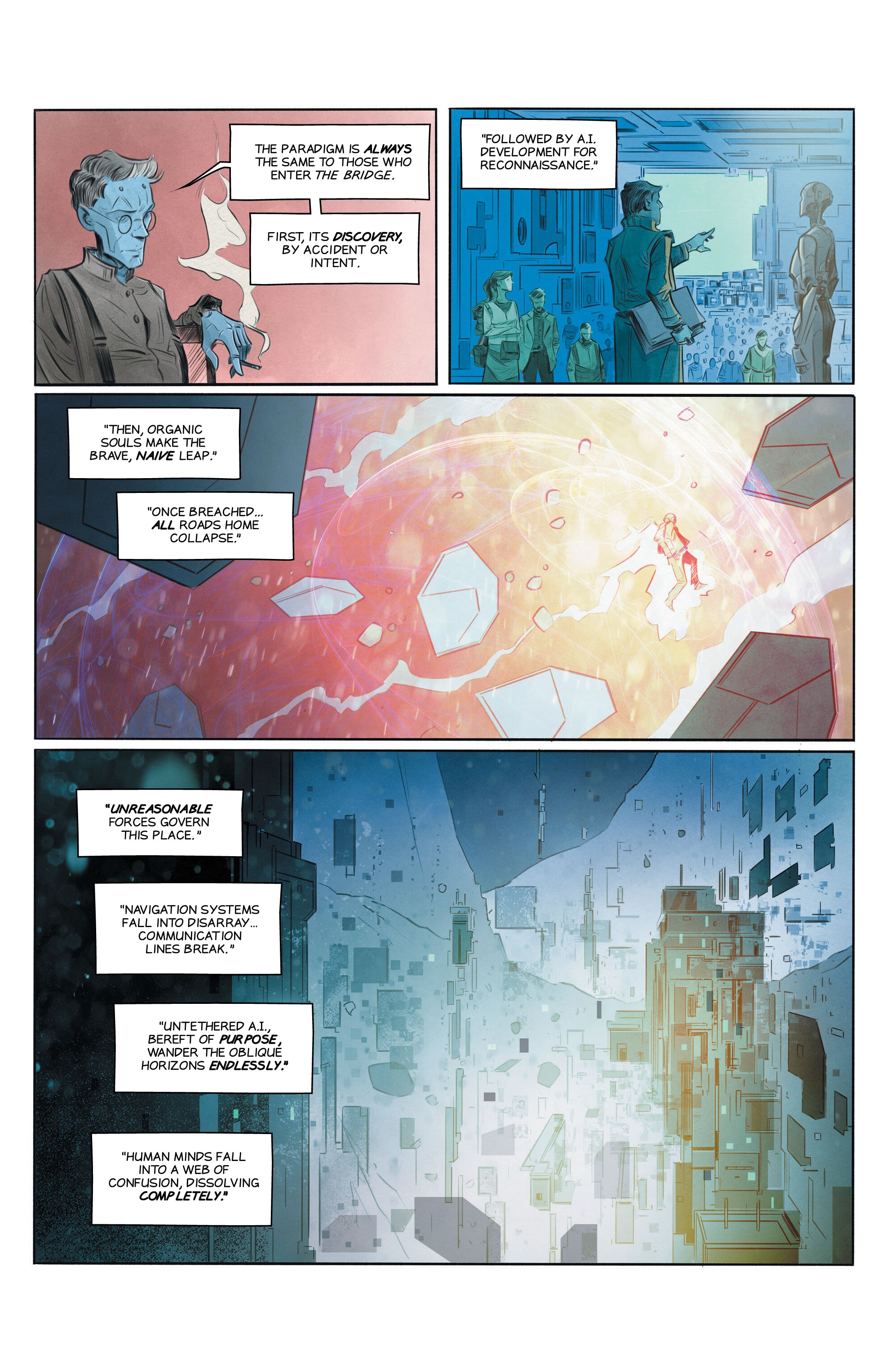 Read online Hexagon Bridge comic -  Issue #5 - 6
