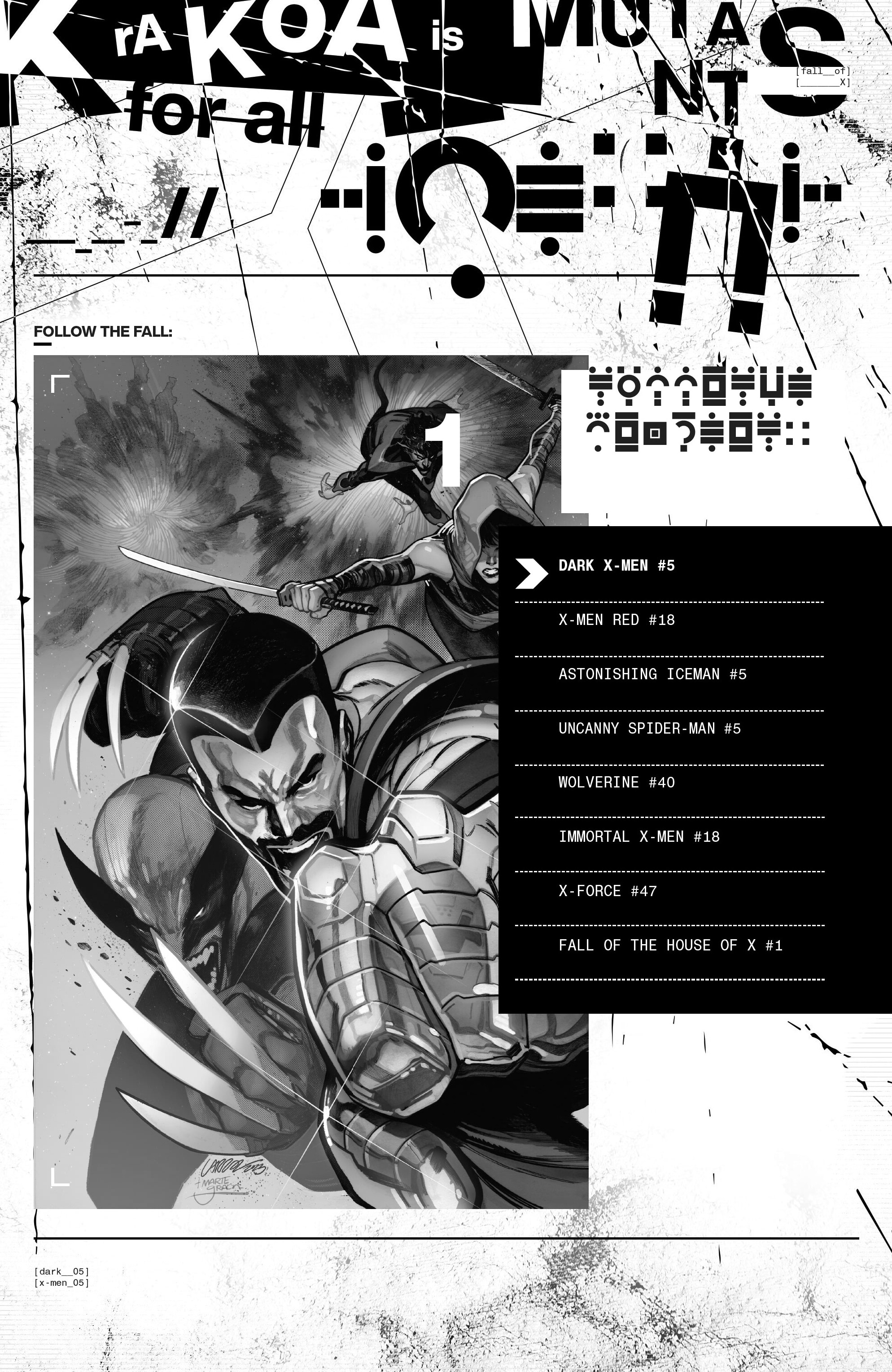 Read online Dark X-Men (2023) comic -  Issue #5 - 22