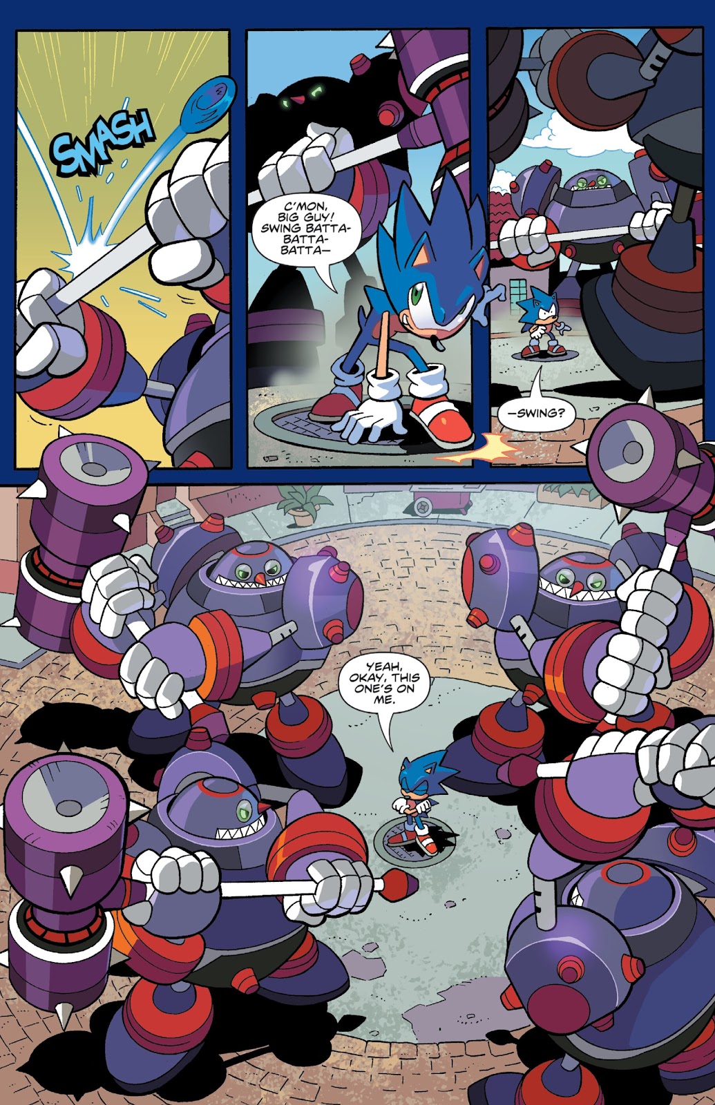 Sonic the Hedgehog: Sonic & Tails: Best Buds Forever issue TPB - Page 12