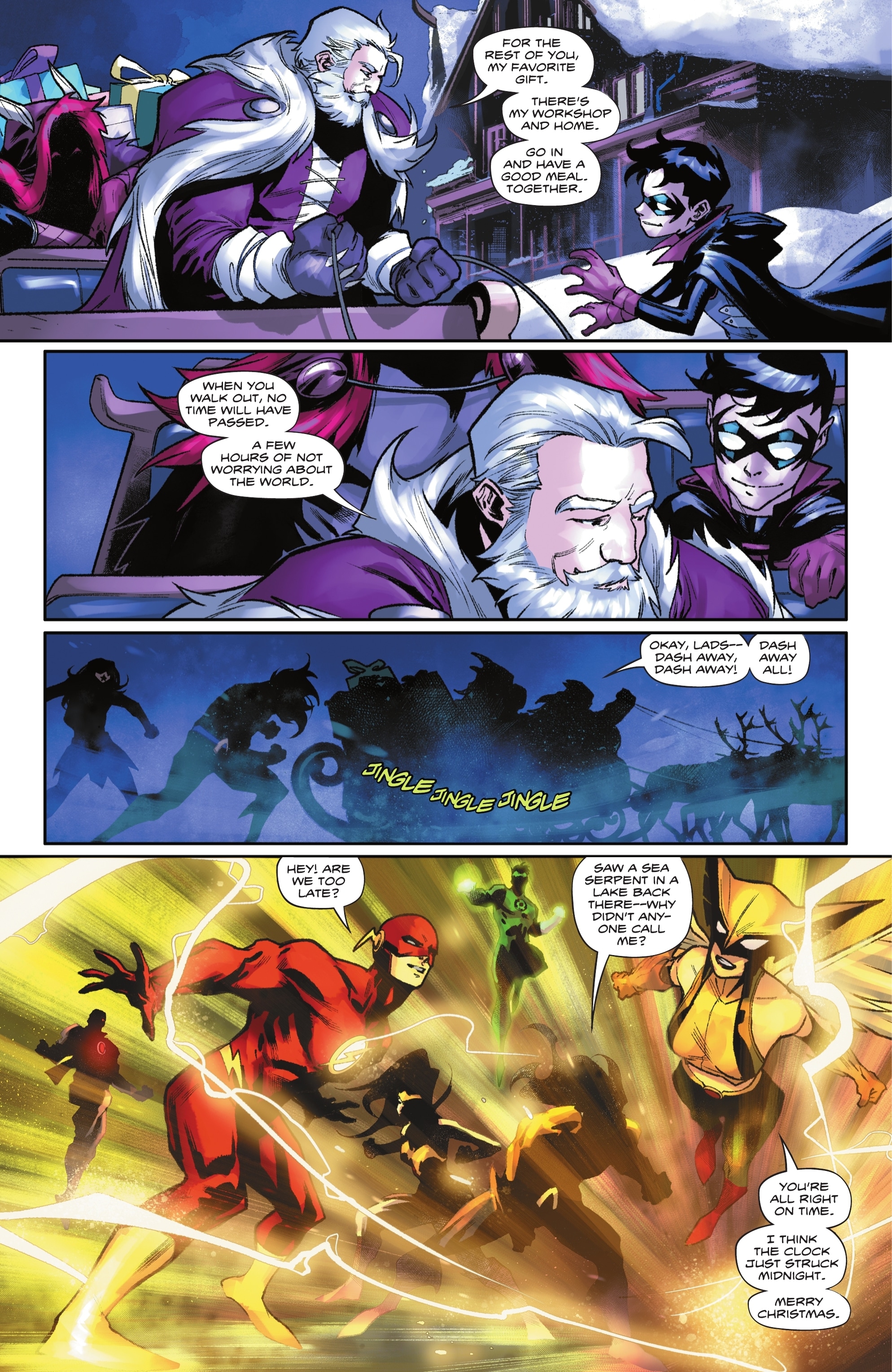 Read online Batman - Santa Claus: Silent Knight comic -  Issue #4 - 24