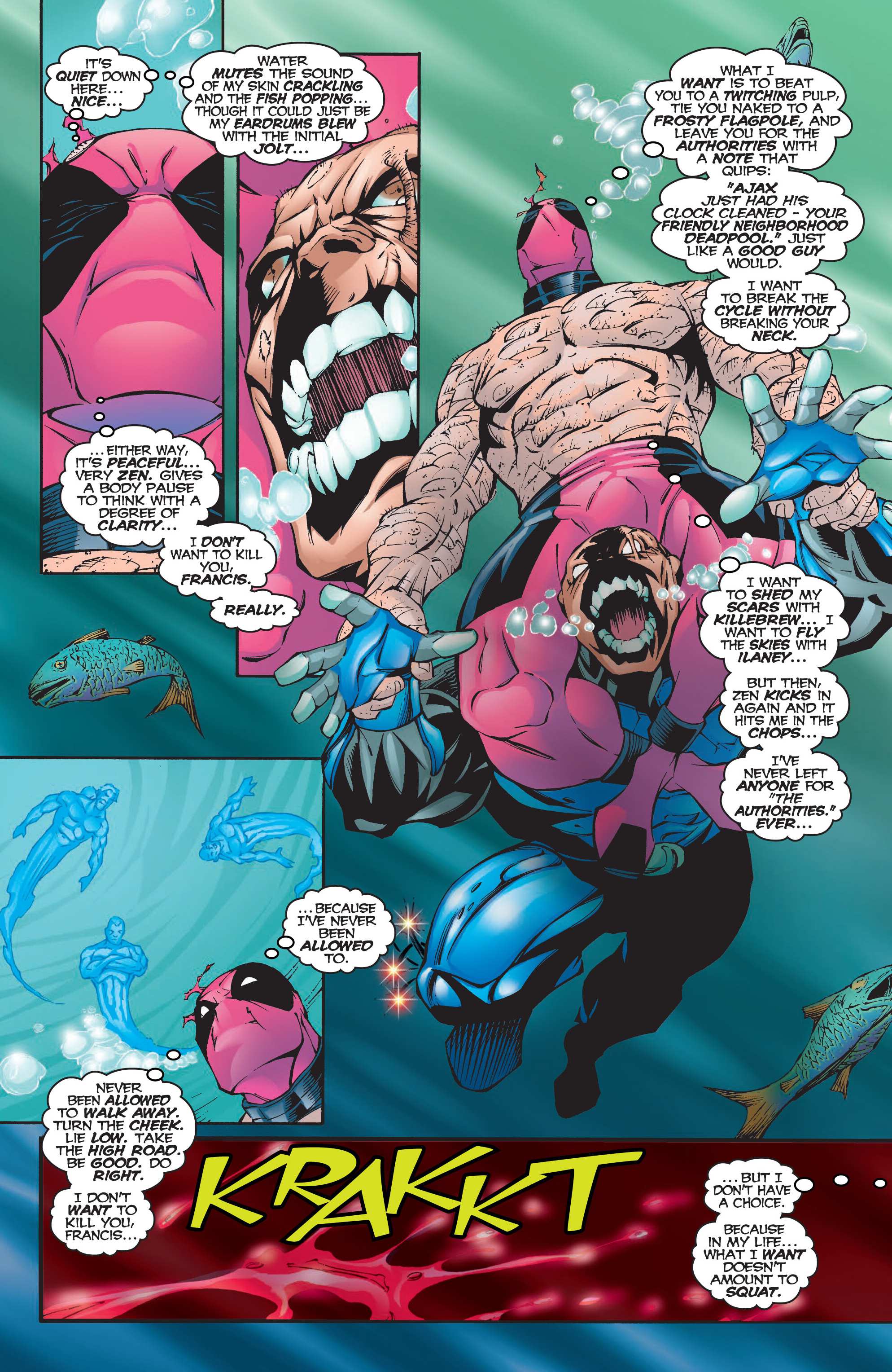 Read online Deadpool Epic Collection comic -  Issue # Drowning Man (Part 4) - 47