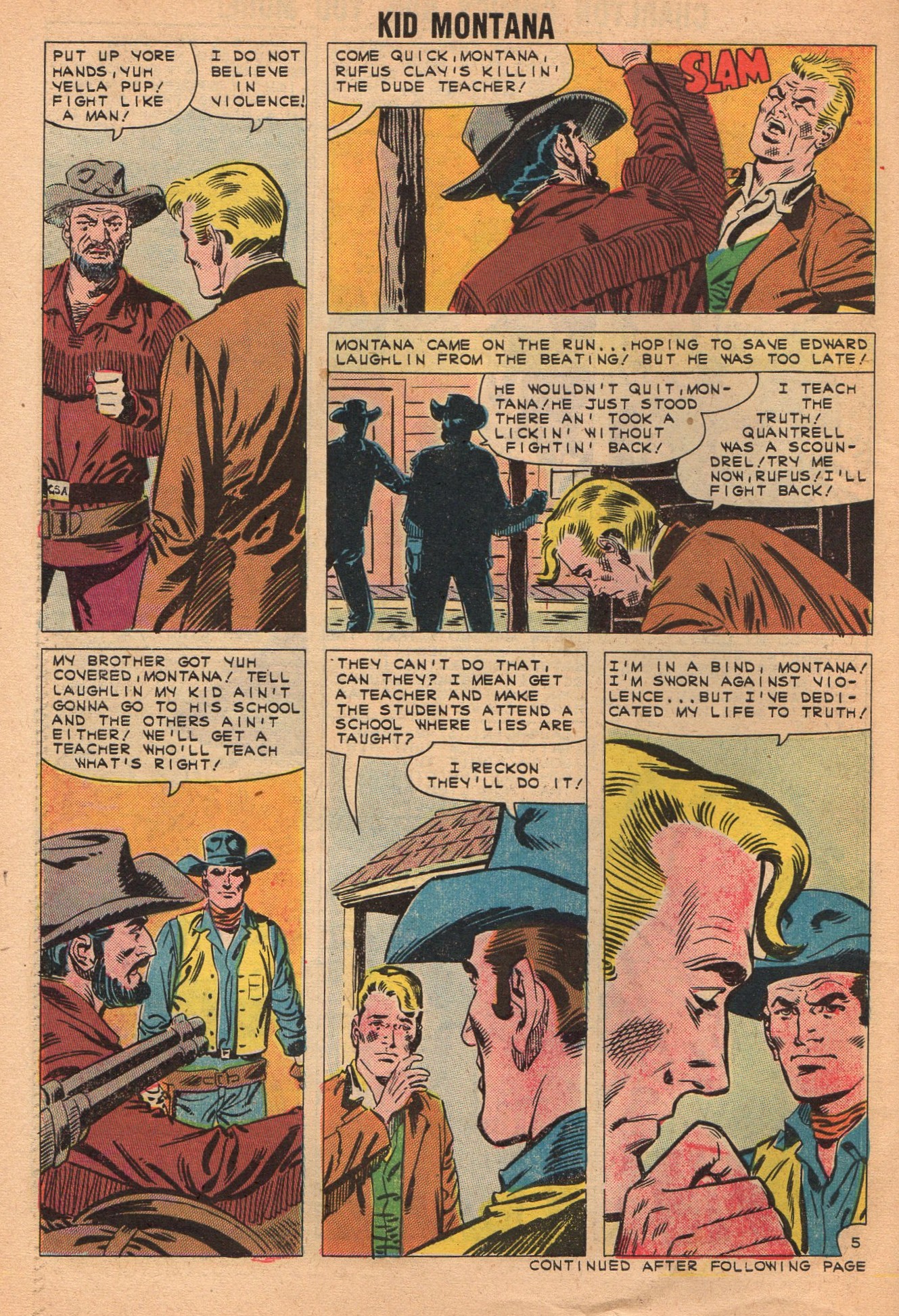 Read online Kid Montana comic -  Issue #30 - 30