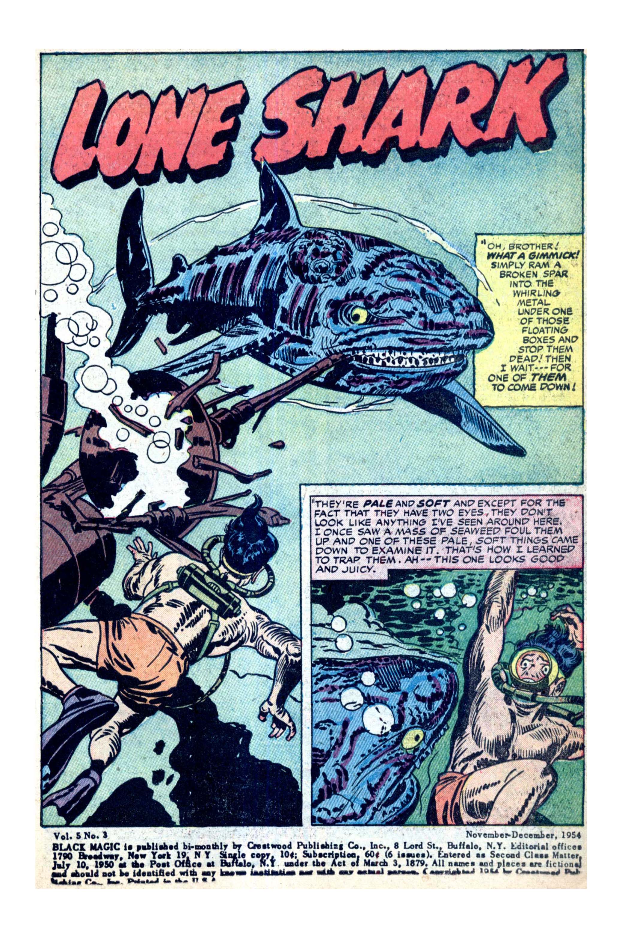 Read online Black Magic (1950) comic -  Issue #33 - 3
