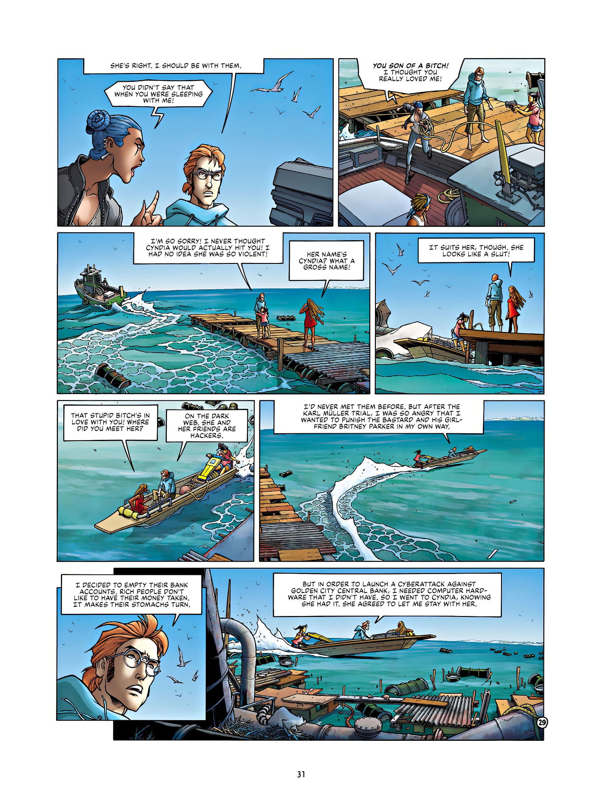 Read online Golden City comic -  Issue #14 - 31