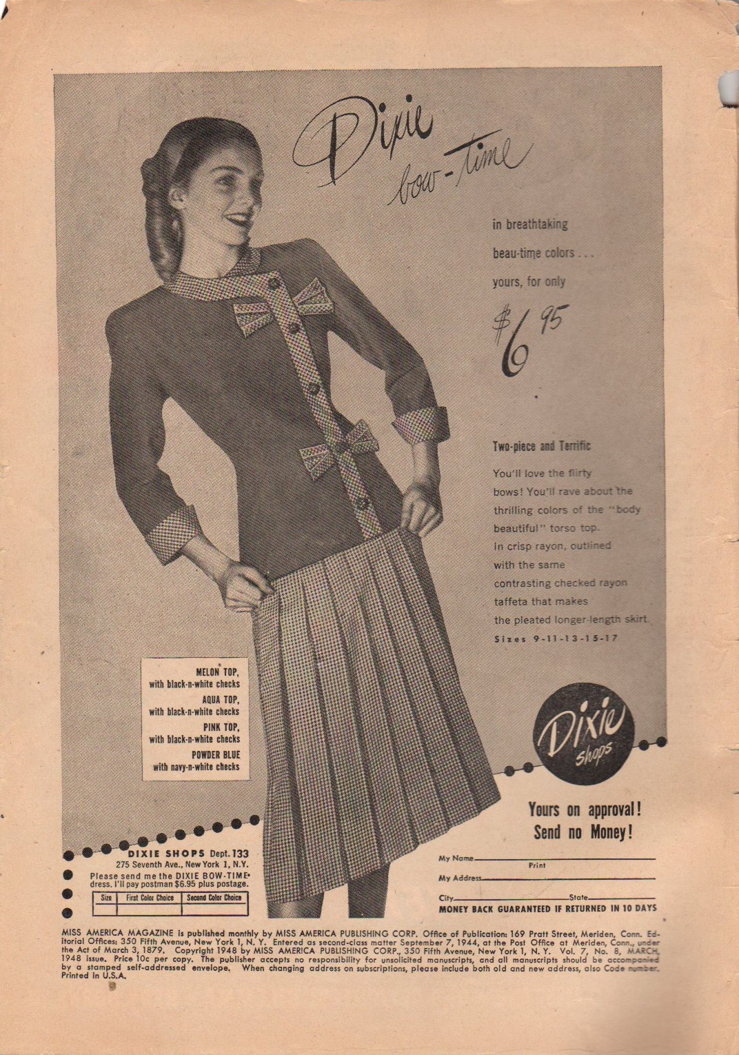 Read online Miss America Magazine comic -  Issue #41 - 2