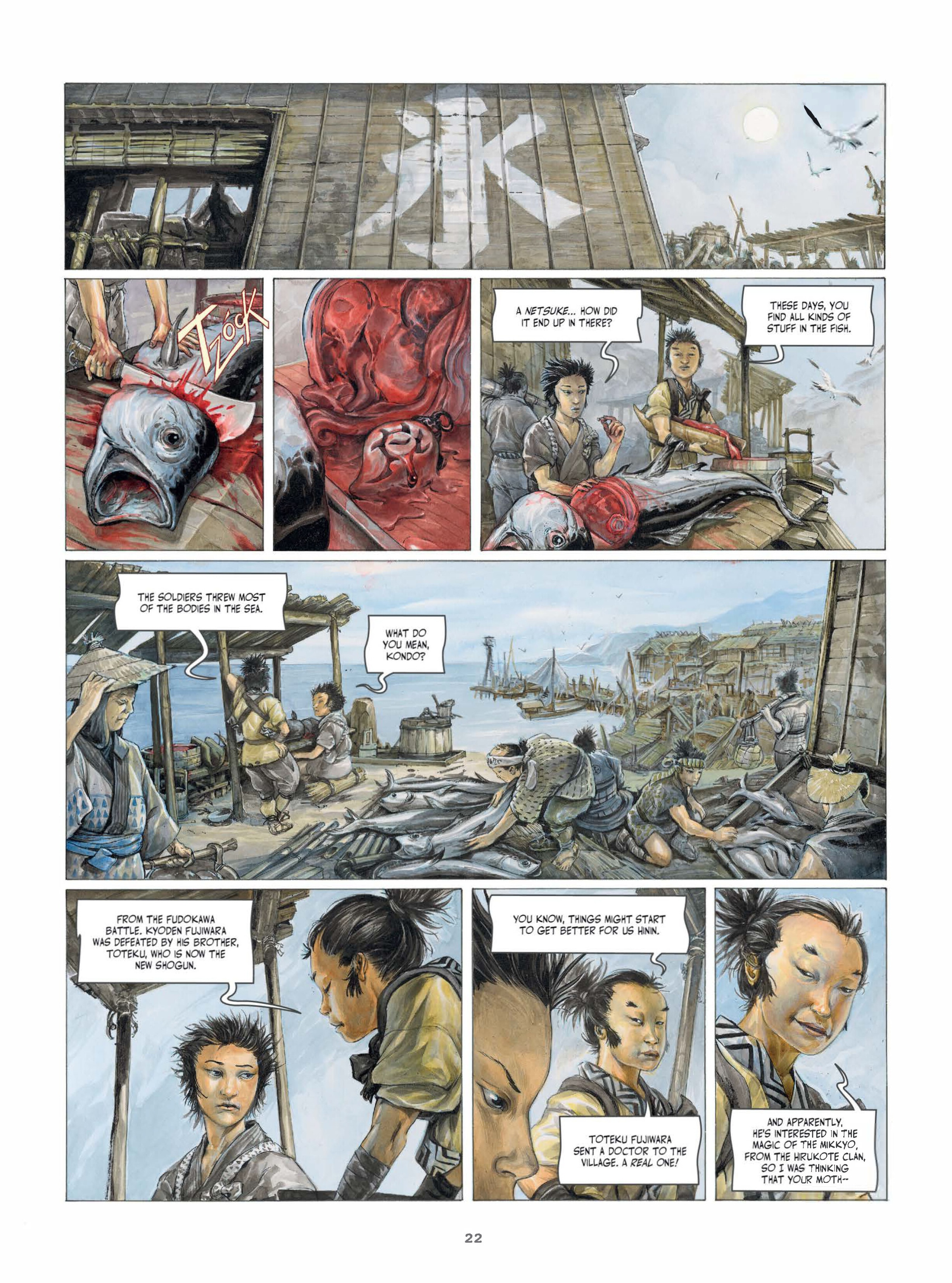 Read online Legends of the Pierced Veil: The Mask of Fudo comic -  Issue # TPB (Part 1) - 22