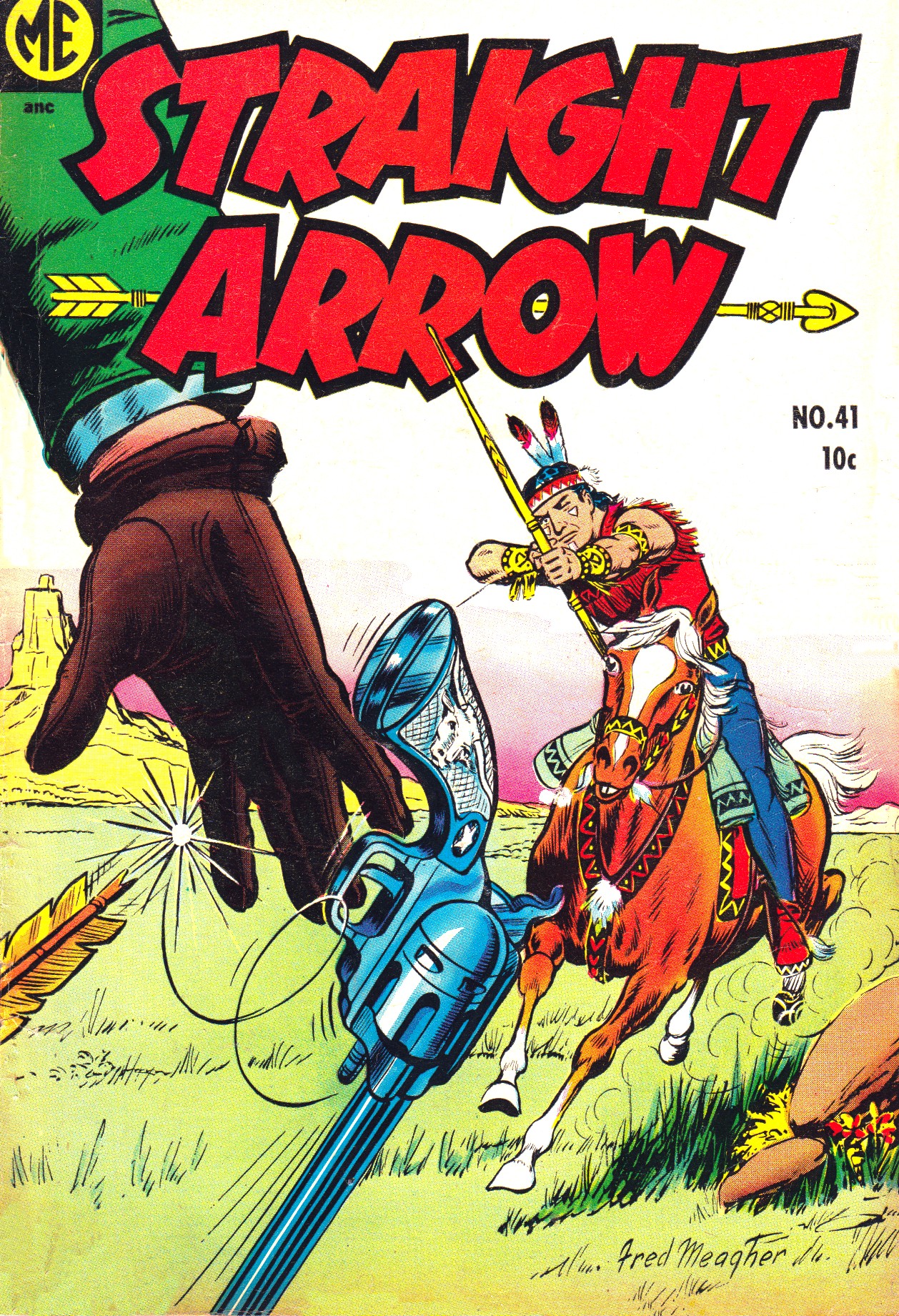 Read online Straight Arrow comic -  Issue #41 - 1