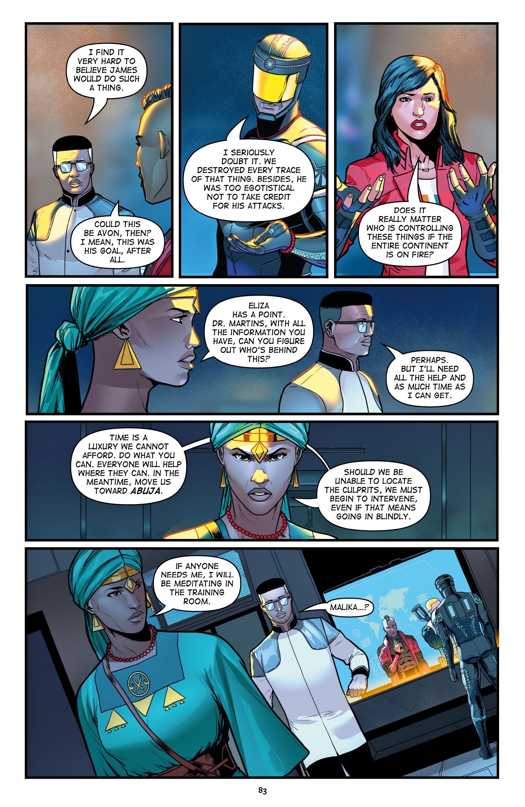 Read online The Oloris: Heroes Will Unite comic -  Issue # TPB (Part 1) - 83