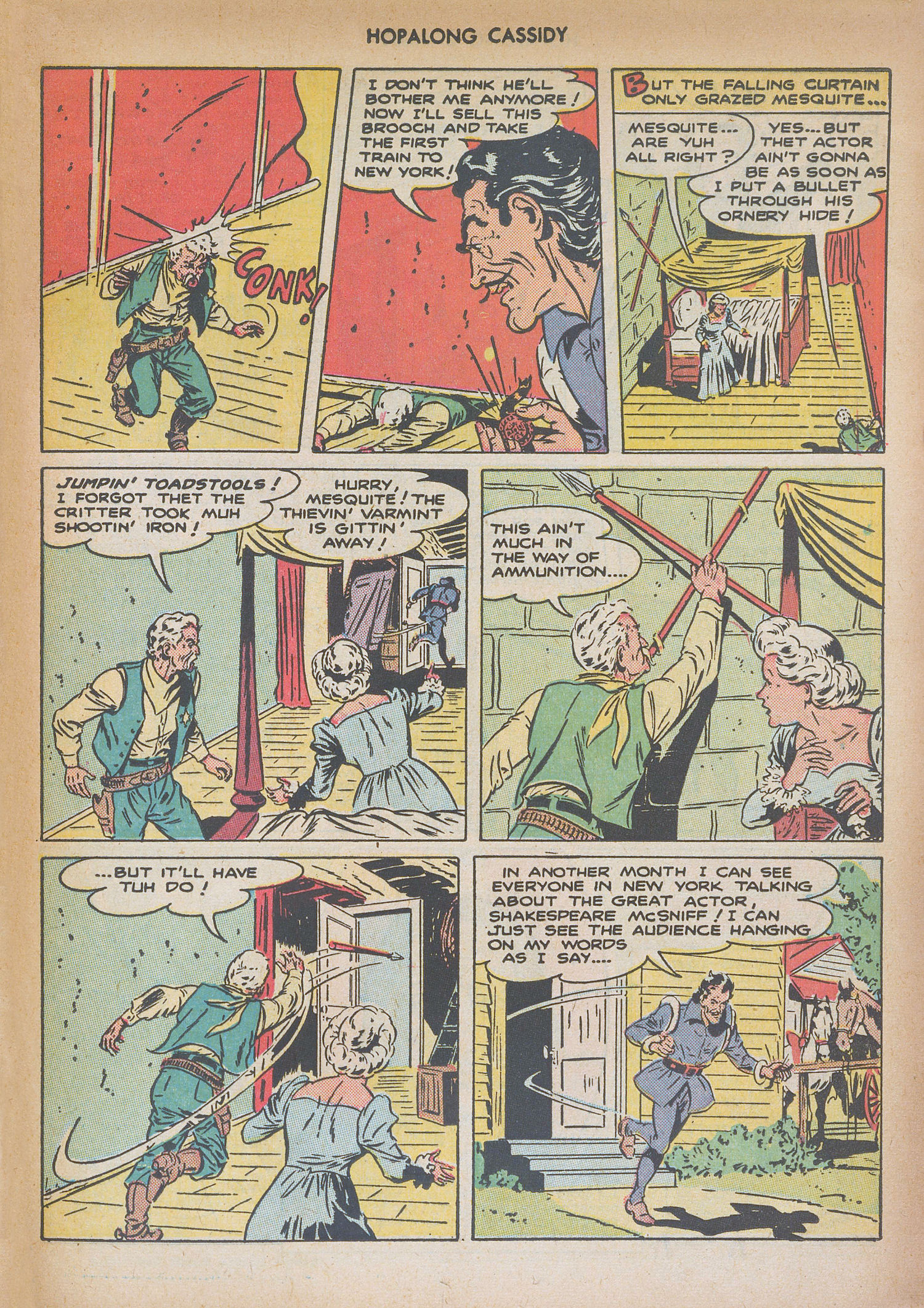 Read online Hopalong Cassidy comic -  Issue #22 - 29
