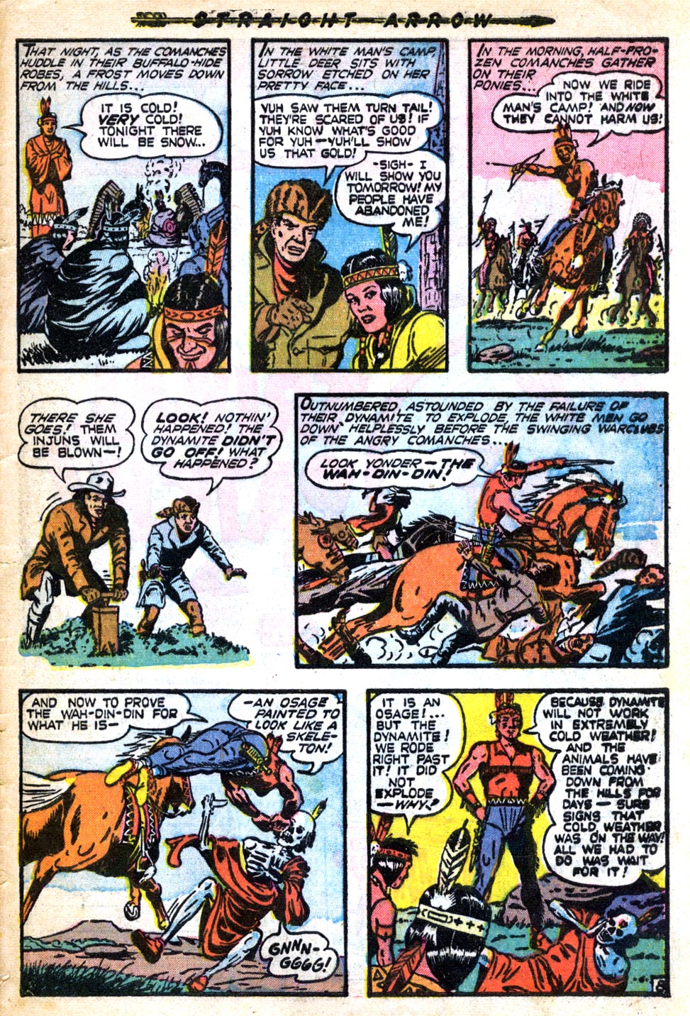 Read online Straight Arrow comic -  Issue #7 - 33