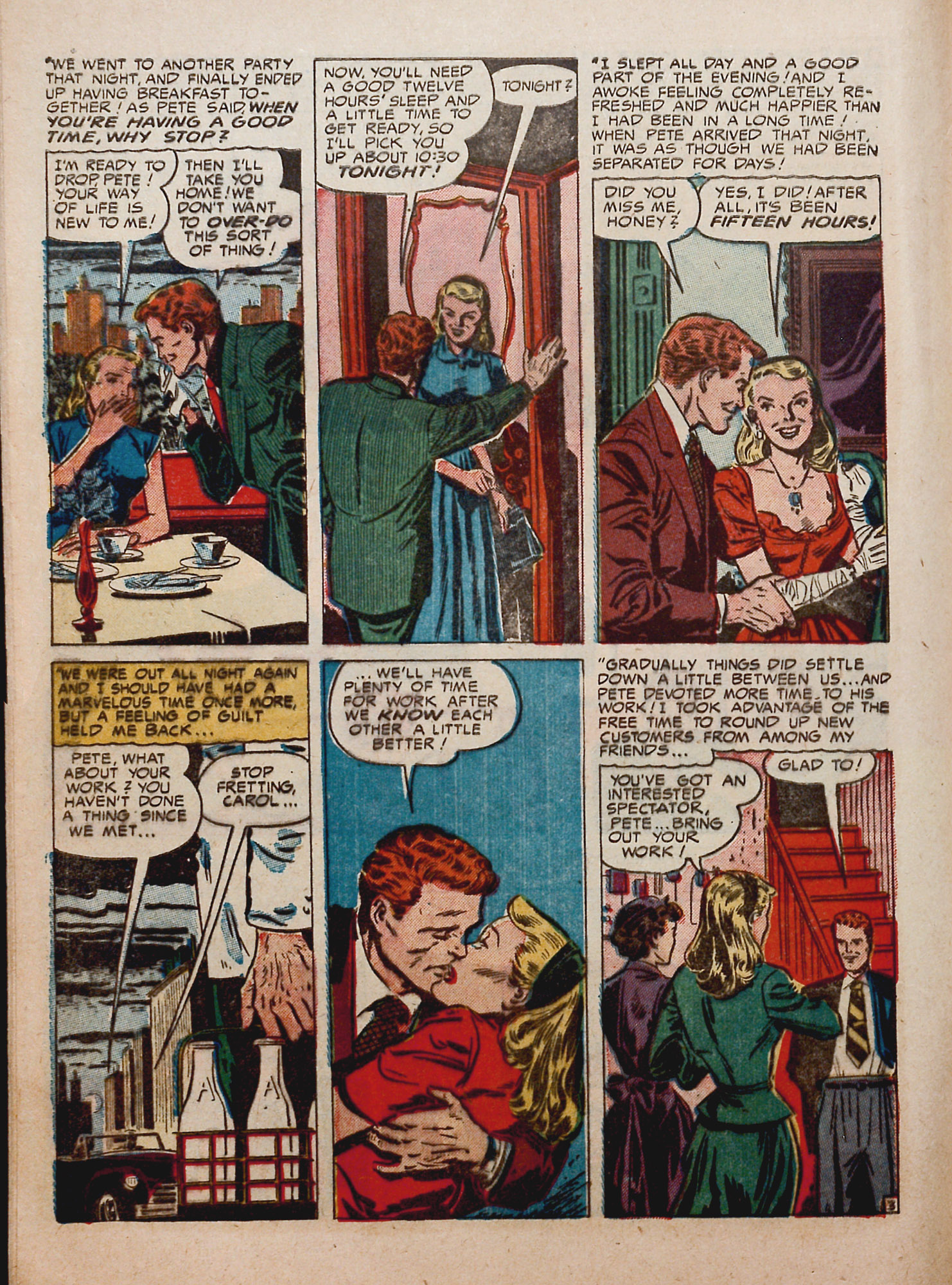 Read online Young Love (1949) comic -  Issue #10 - 16