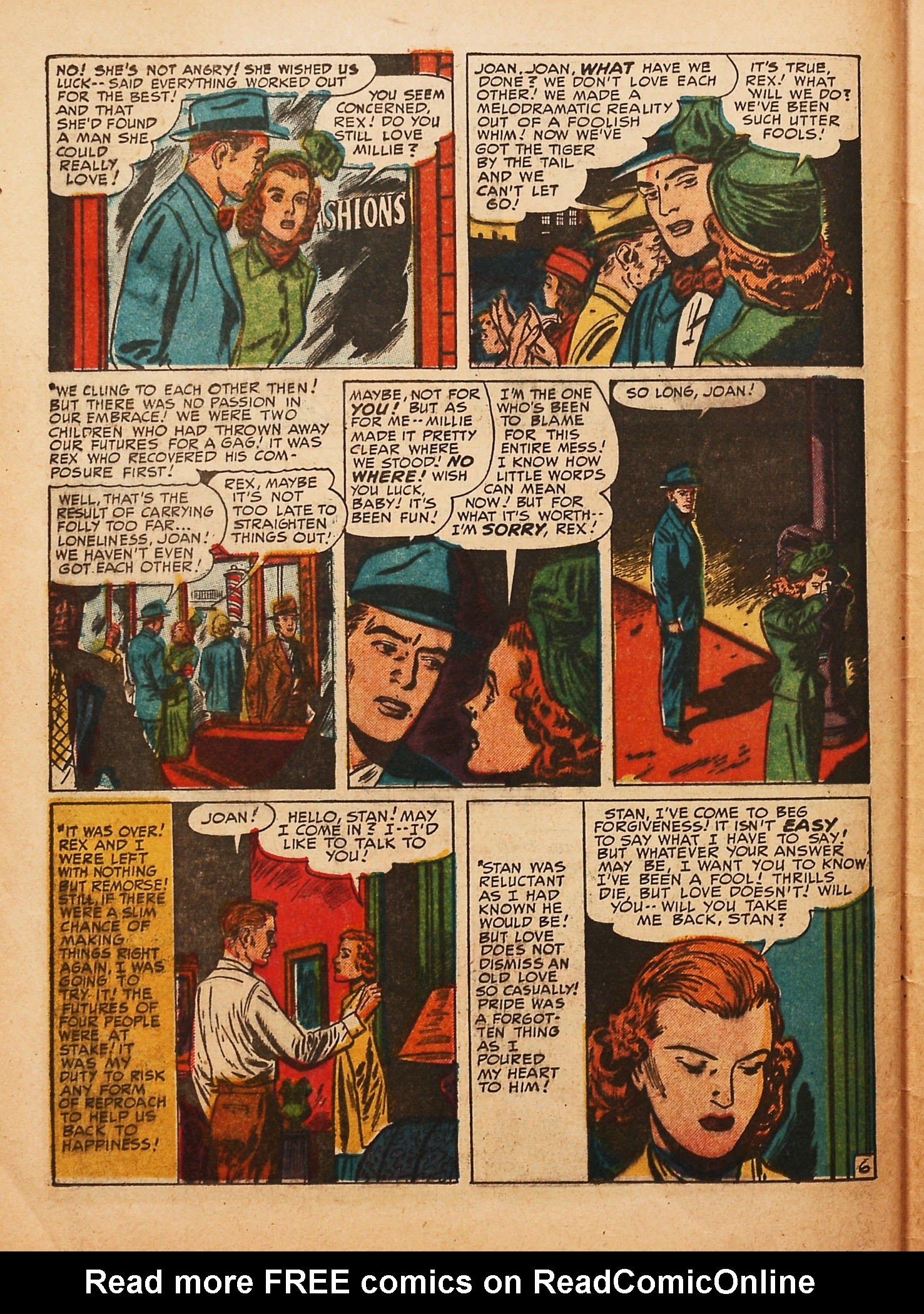 Read online Young Love (1949) comic -  Issue #7 - 46