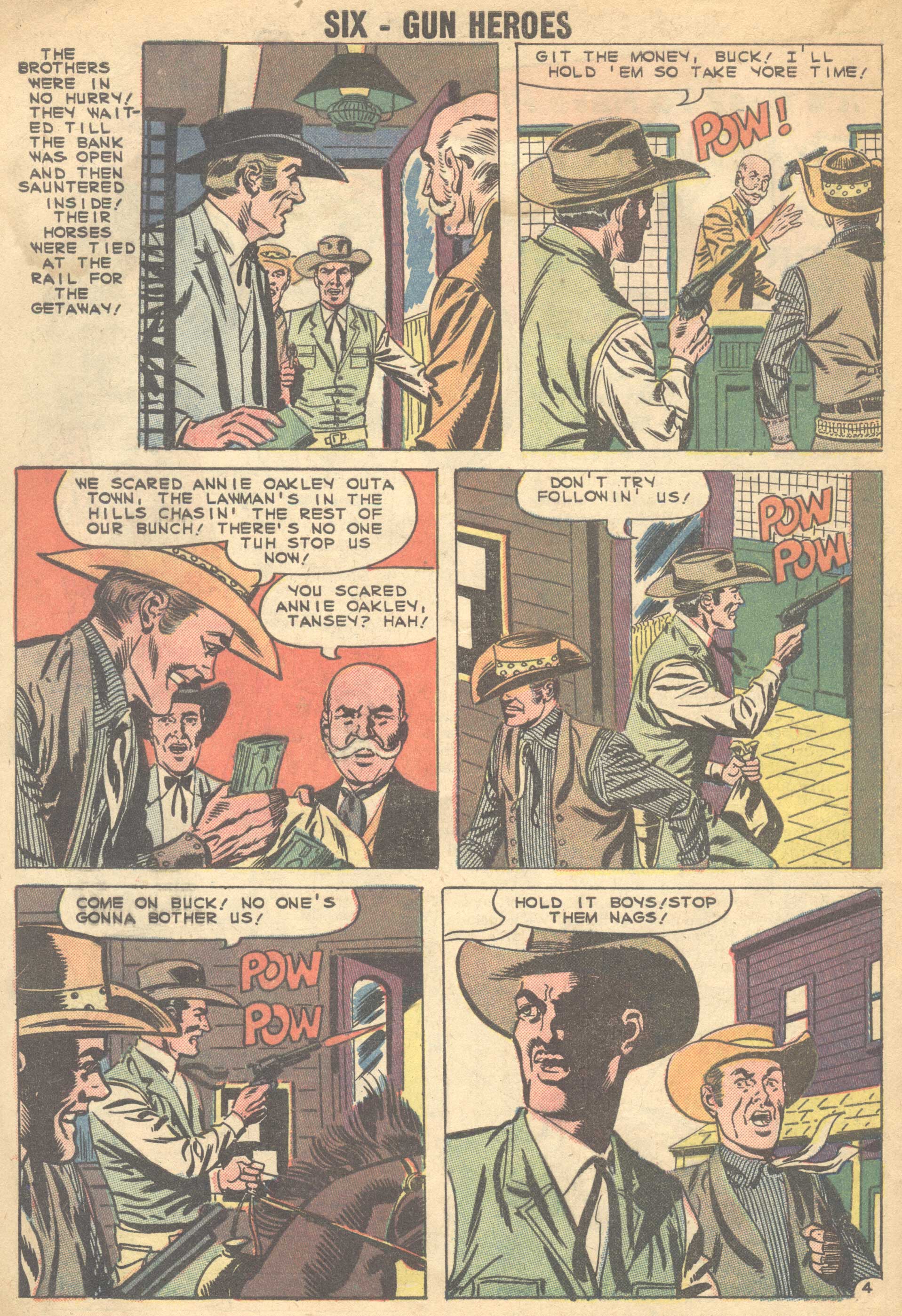 Read online Six-Gun Heroes comic -  Issue #58 - 32