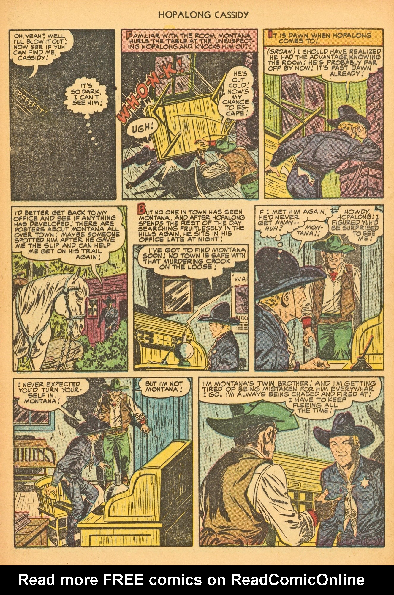 Read online Hopalong Cassidy comic -  Issue #62 - 4