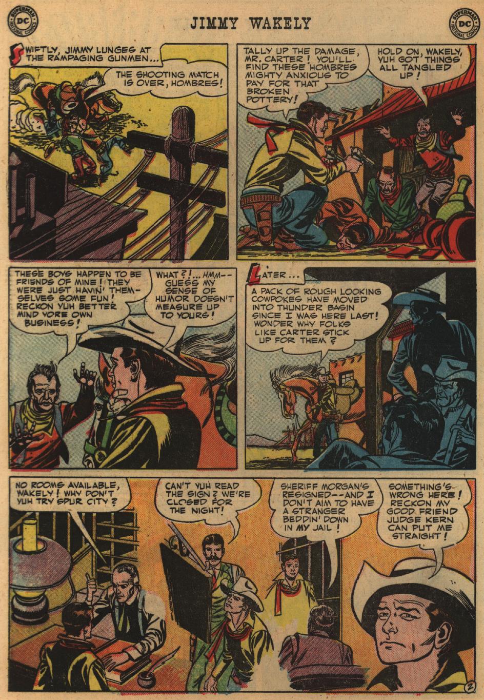 Read online Jimmy Wakely comic -  Issue #17 - 4