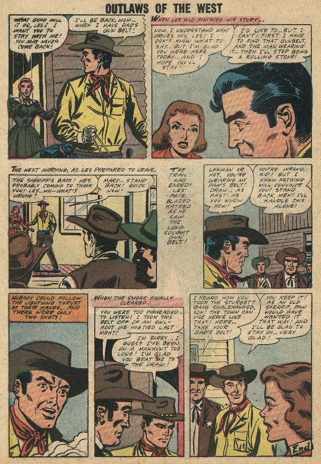 Read online Outlaws of the West comic -  Issue #16 - 11
