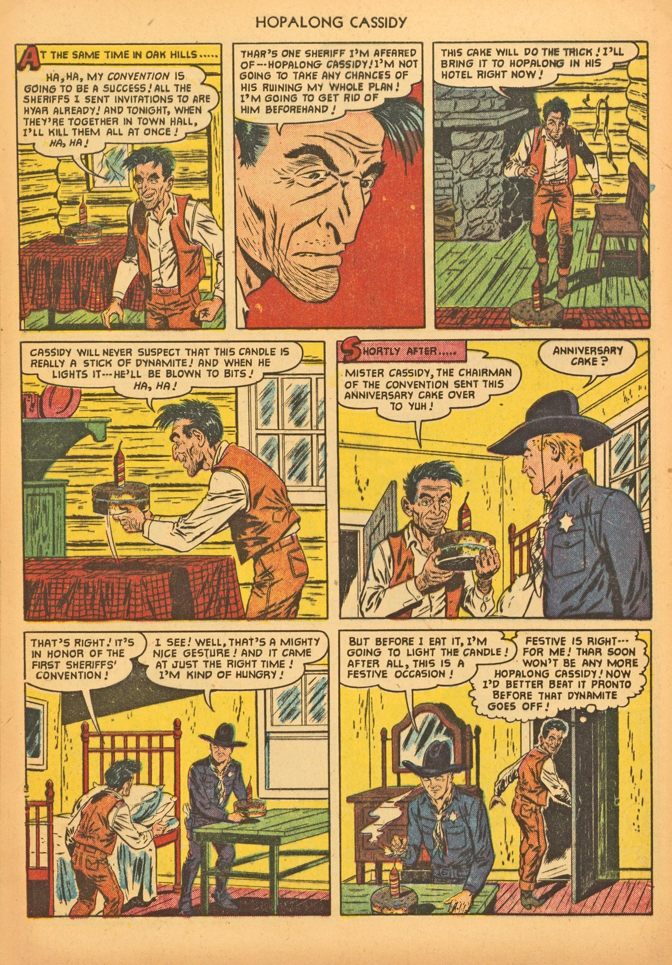 Read online Hopalong Cassidy comic -  Issue #63 - 28