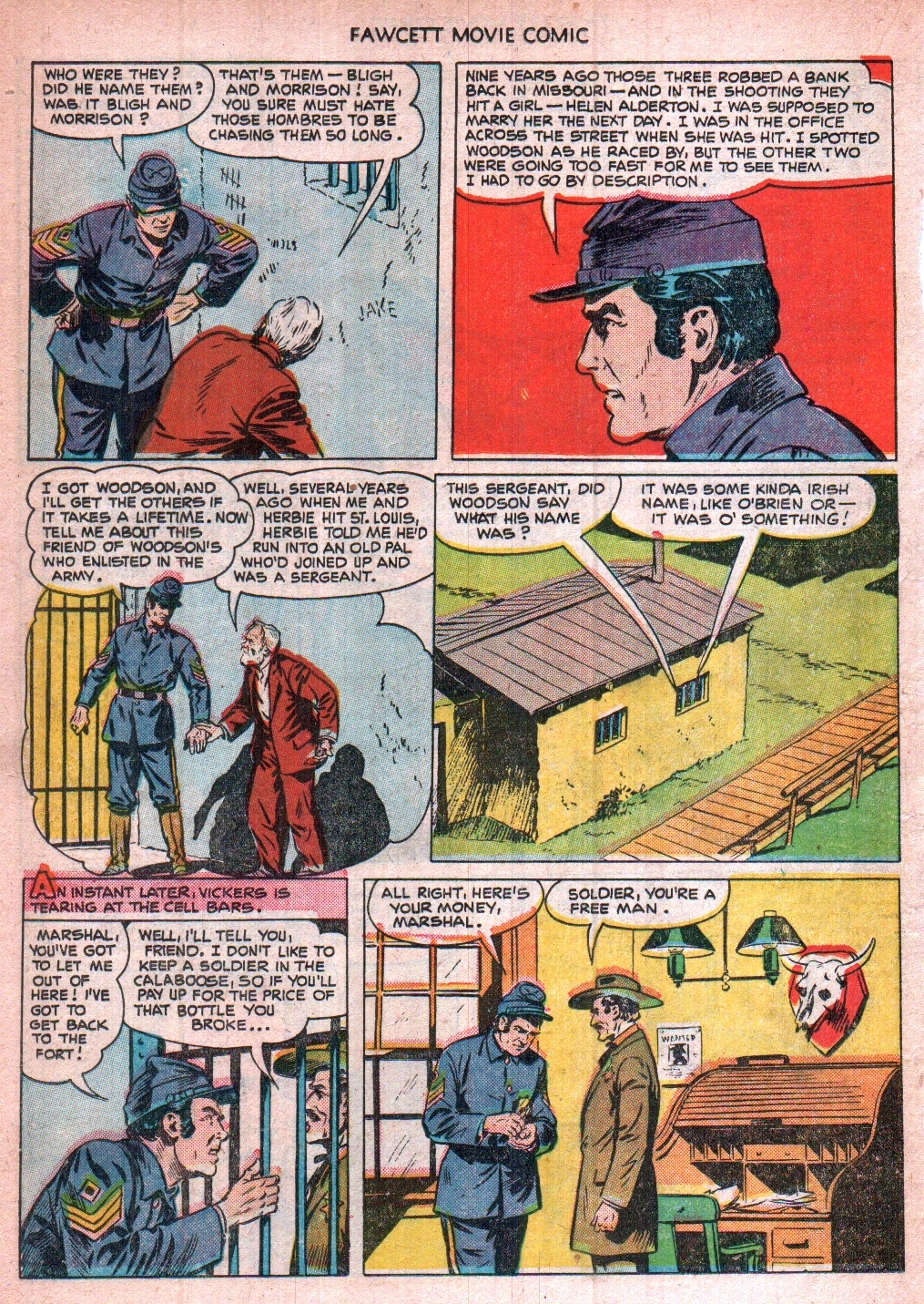 Read online Fawcett Movie Comic comic -  Issue #13 - 21