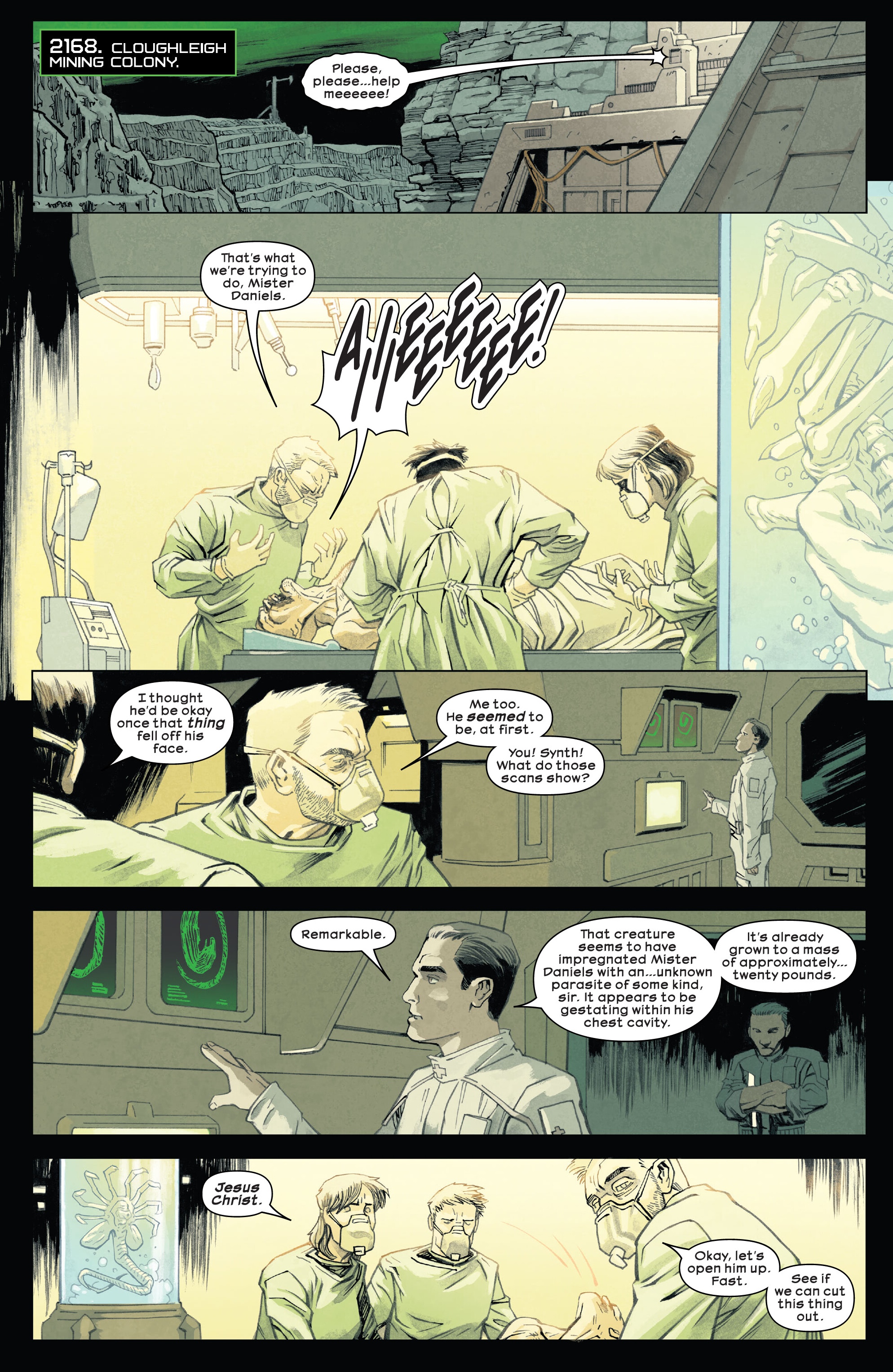 Read online Alien (2024) comic -  Issue #2 - 8