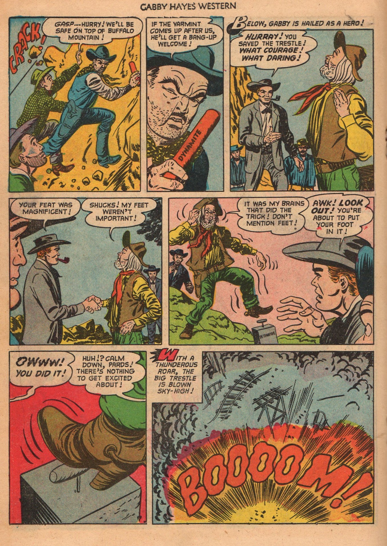 Read online Gabby Hayes Western comic -  Issue #48 - 18