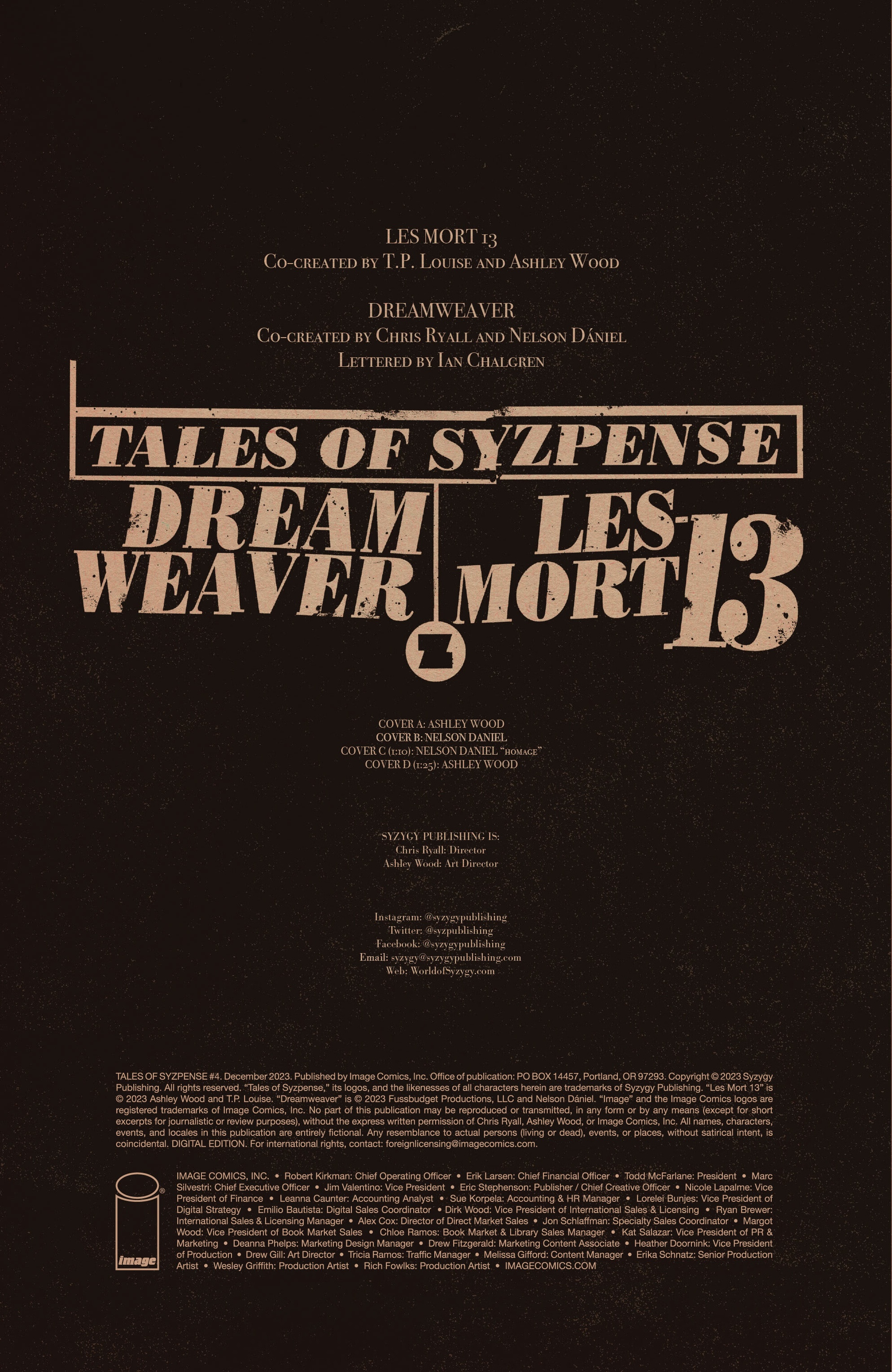 Read online Tales of Syzpense comic -  Issue #4 - 2