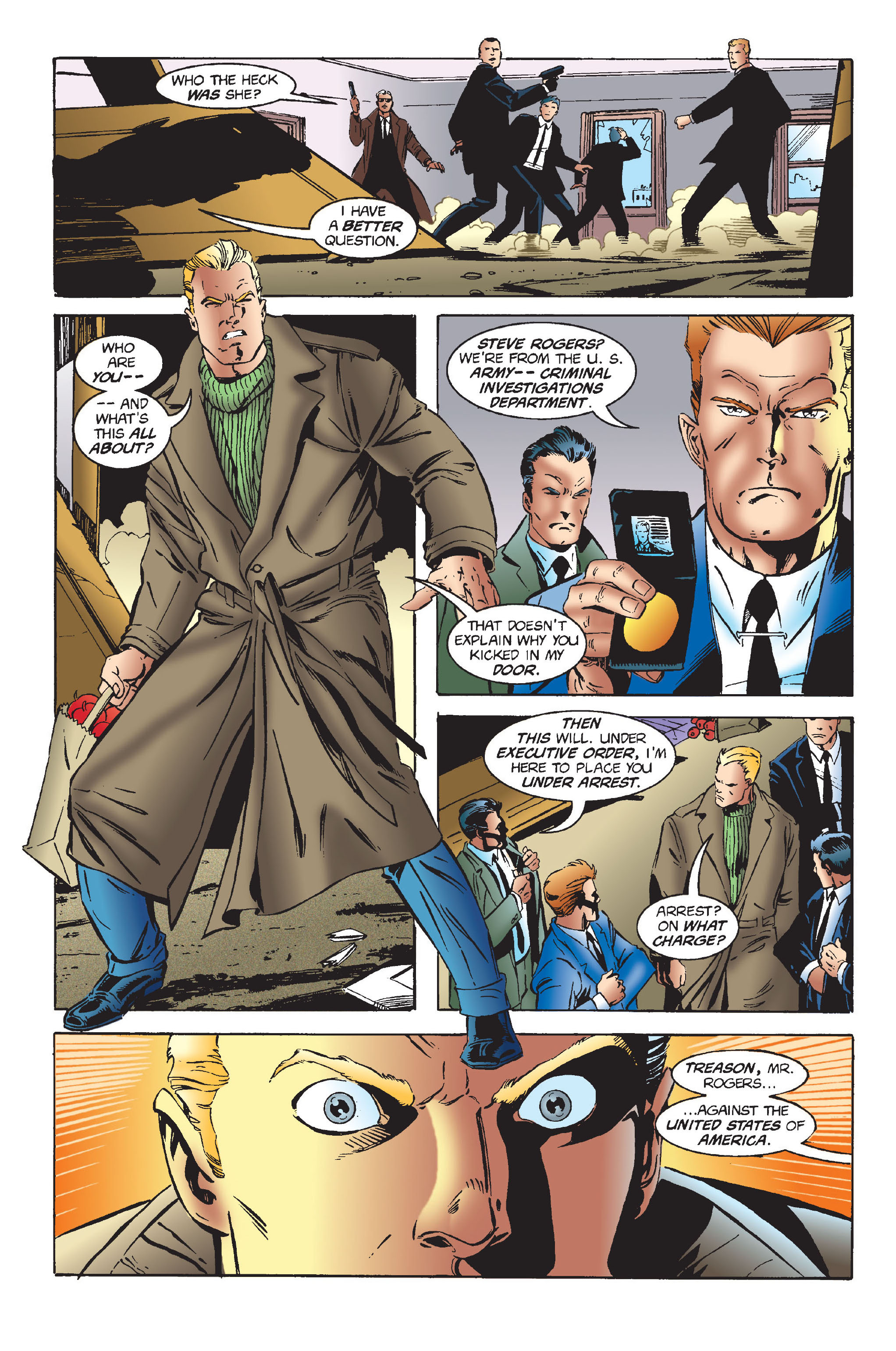 Read online Captain America Epic Collection comic -  Issue # TPB Man Without A Country (Part 3) - 19