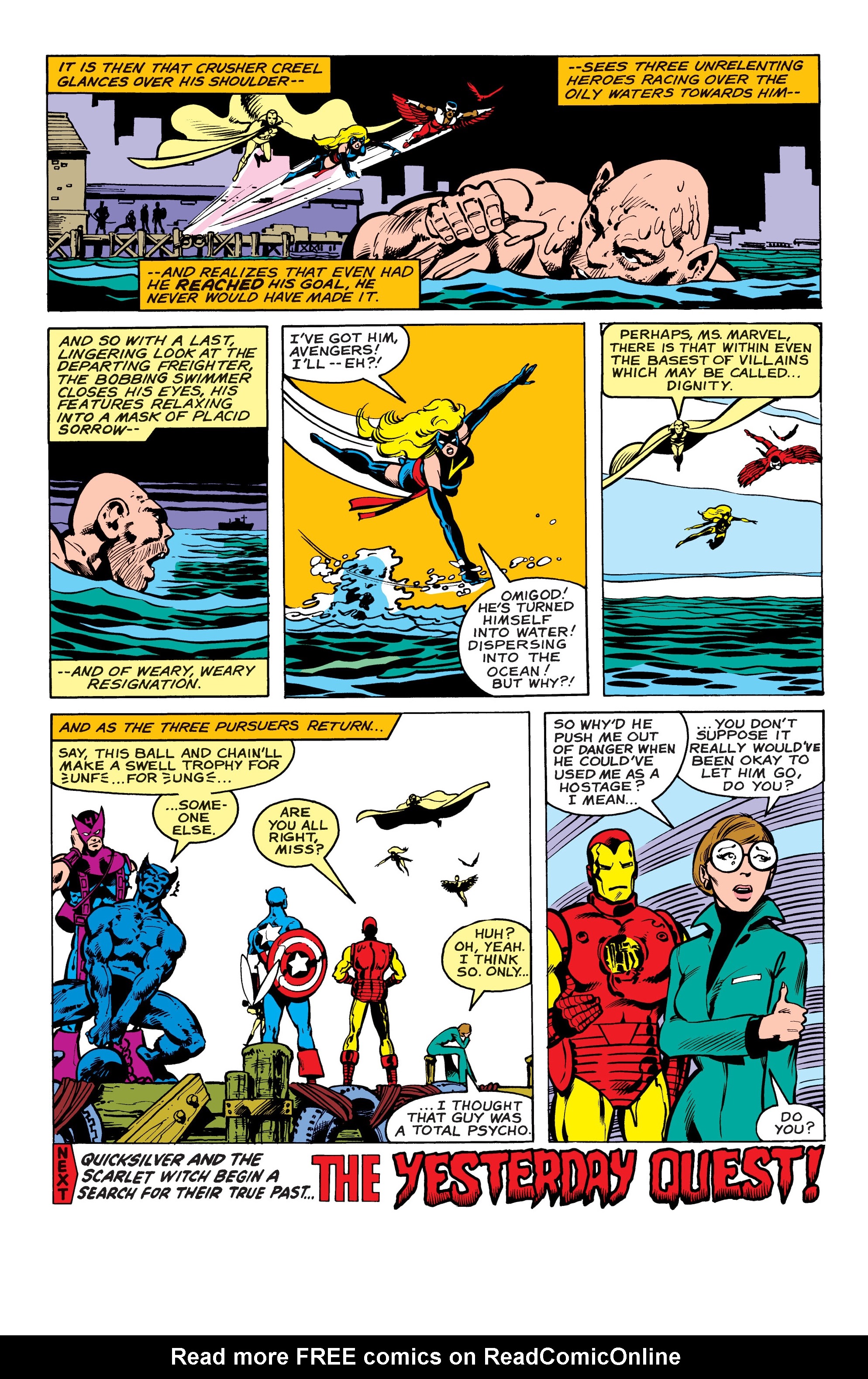 Read online Avengers Epic Collection: The Yesterday Quest comic -  Issue # TPB (Part 4) - 67