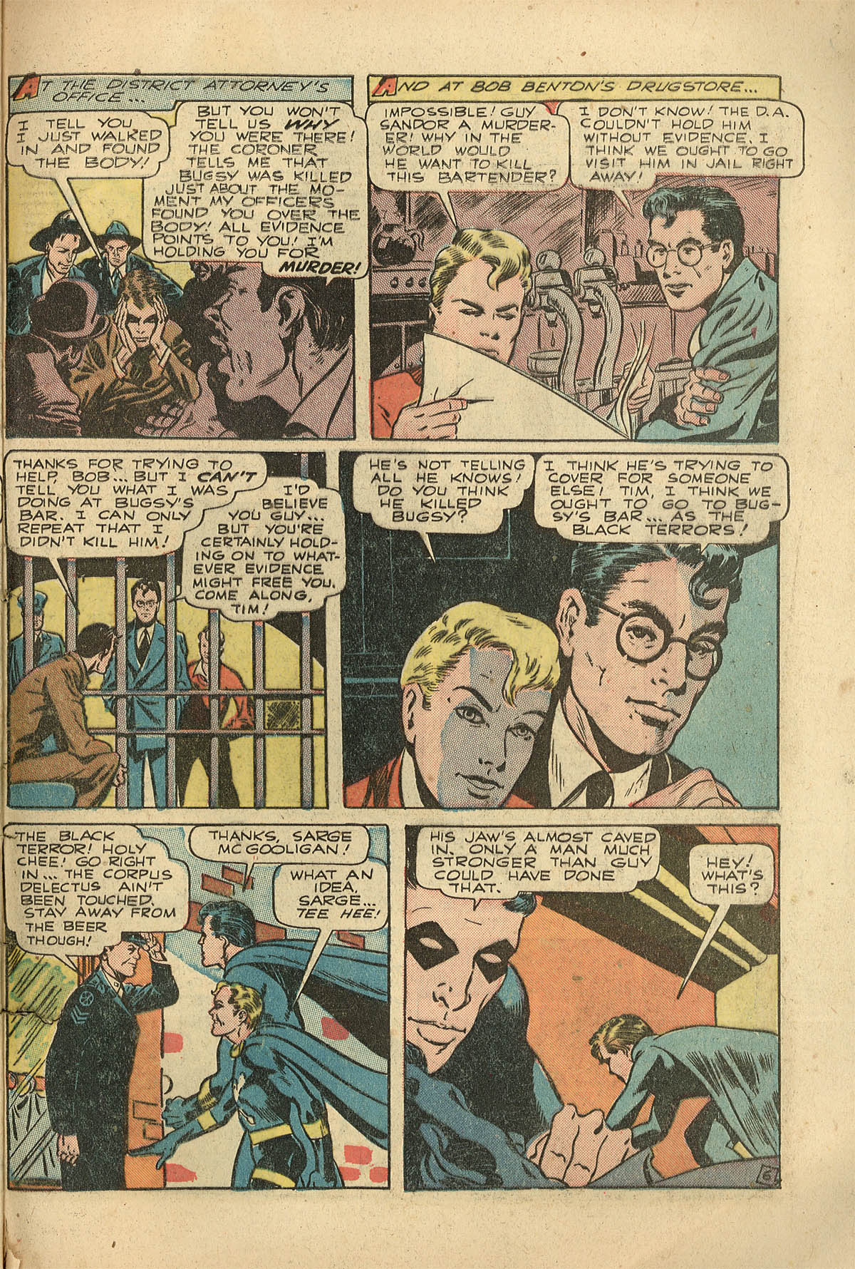 Read online Exciting Comics comic -  Issue #68 - 29