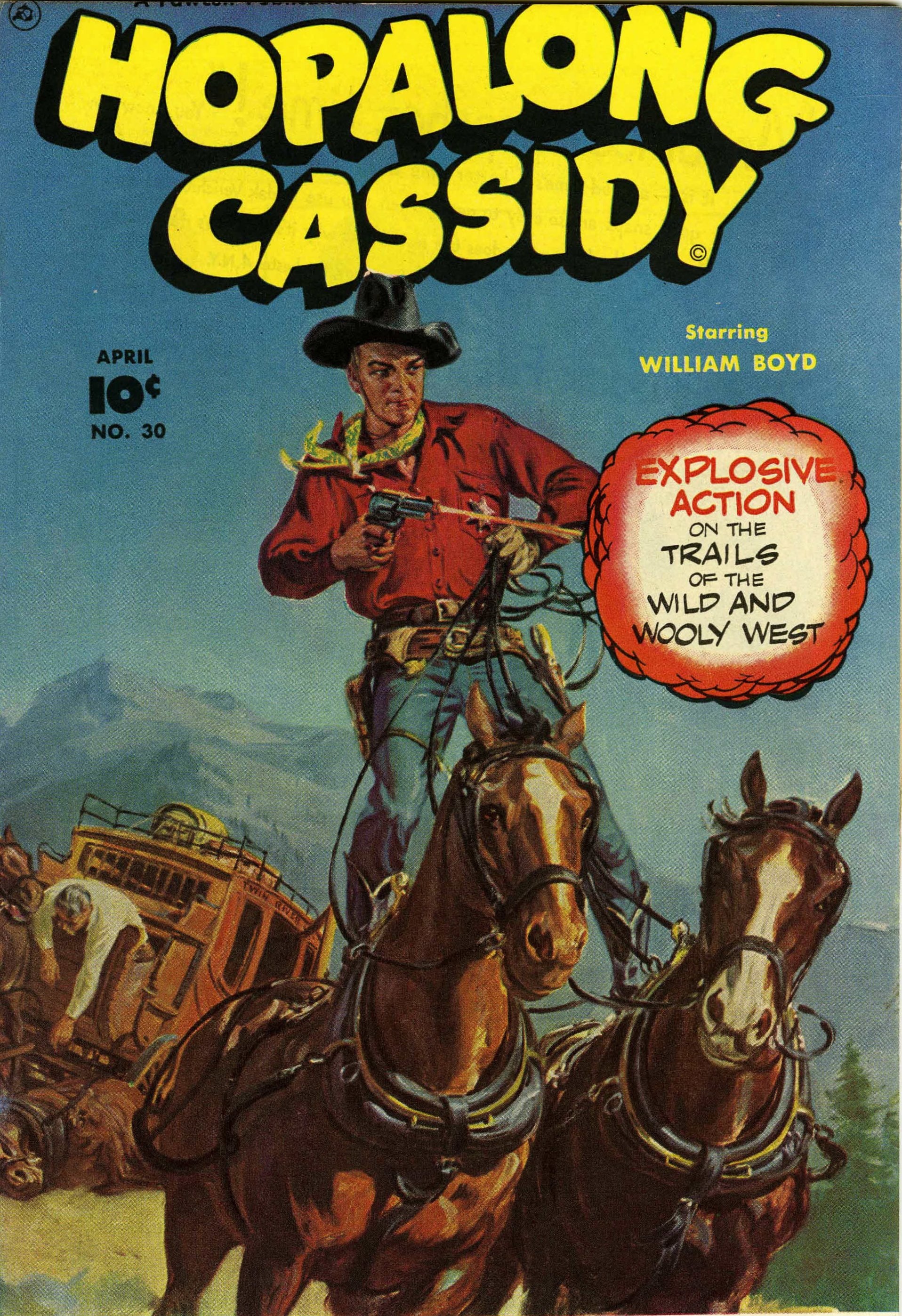 Read online Hopalong Cassidy comic -  Issue #30 - 1