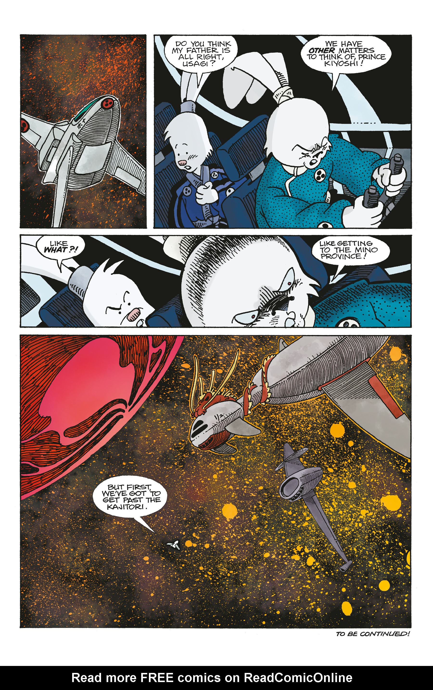 Read online Space Usagi: Death and Honor comic -  Issue #1 - 30