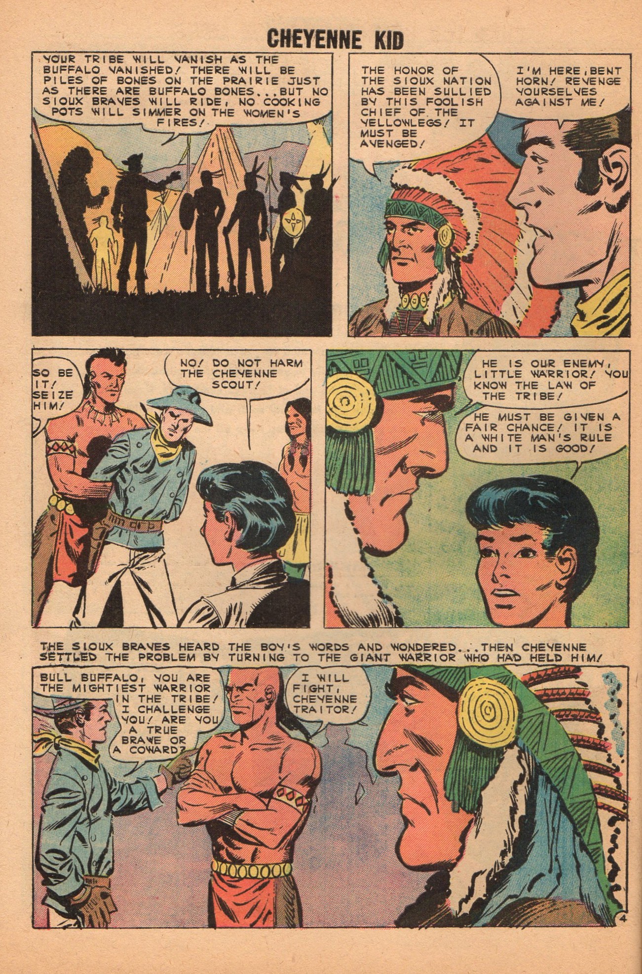 Read online Cheyenne Kid comic -  Issue #27 - 32