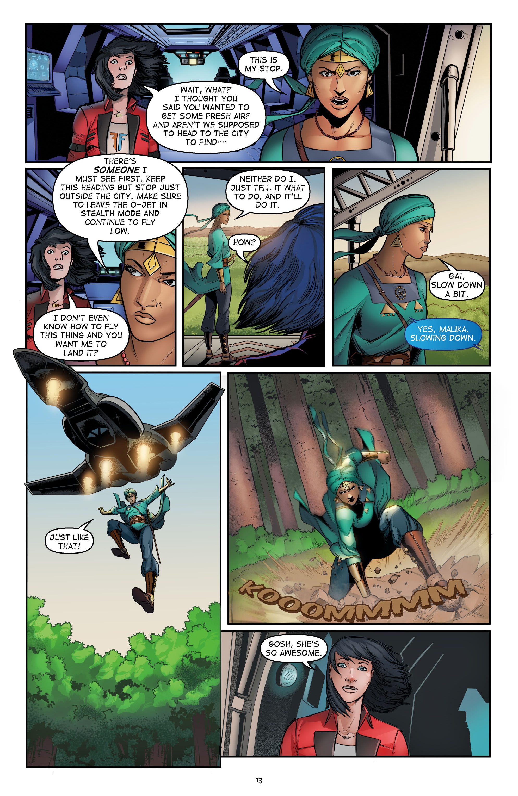 Read online The Oloris: Heroes Will Unite comic -  Issue # TPB (Part 1) - 14
