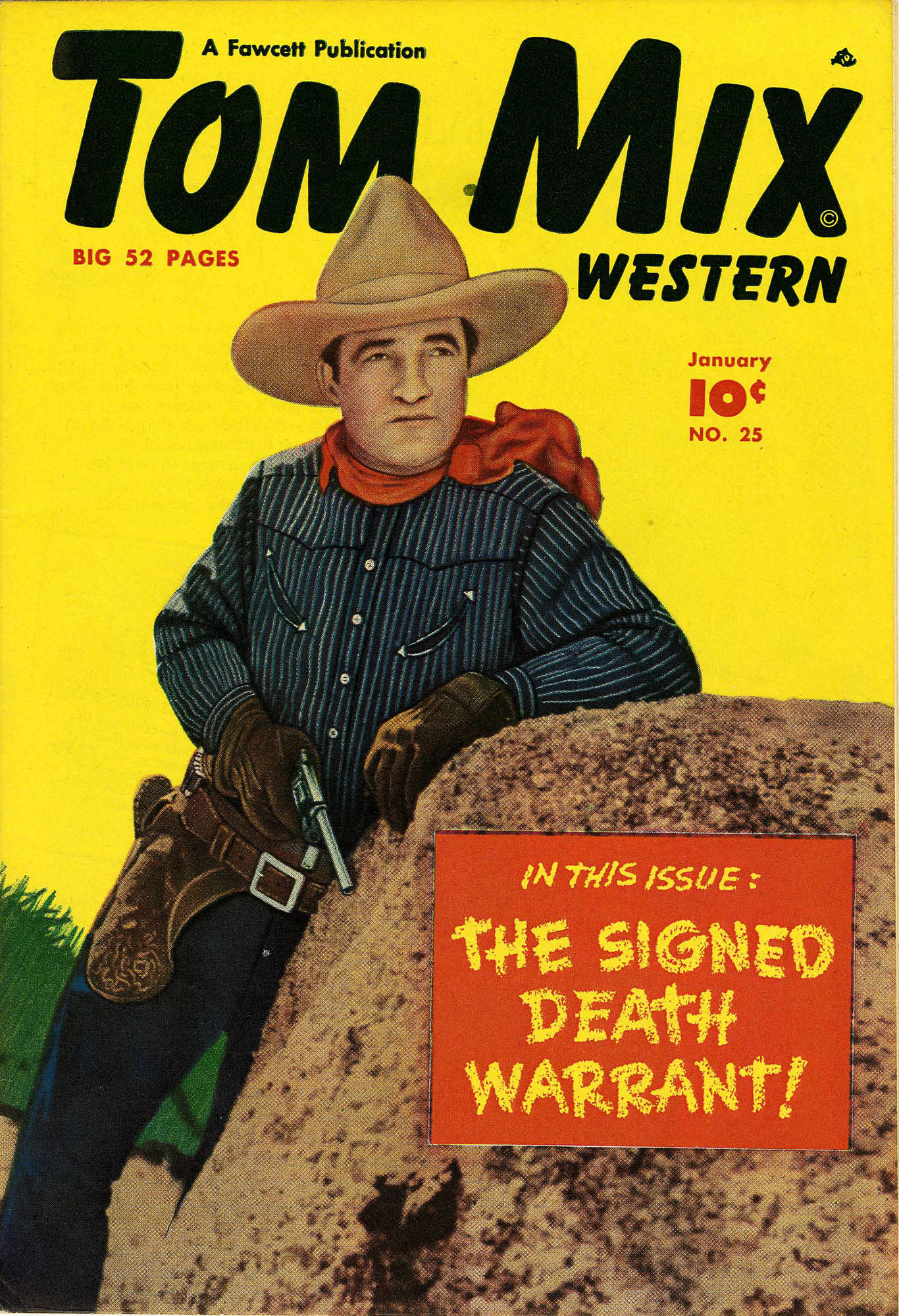 Read online Tom Mix Western (1948) comic -  Issue #25 - 1