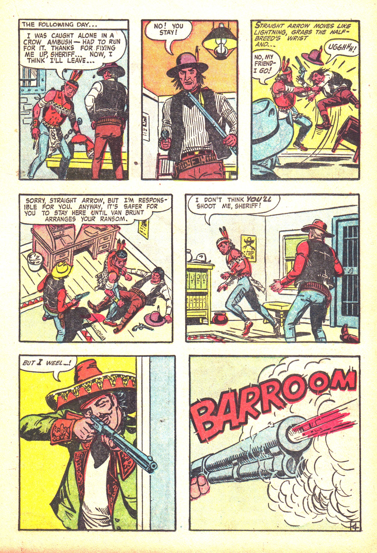 Read online Straight Arrow comic -  Issue #39 - 15