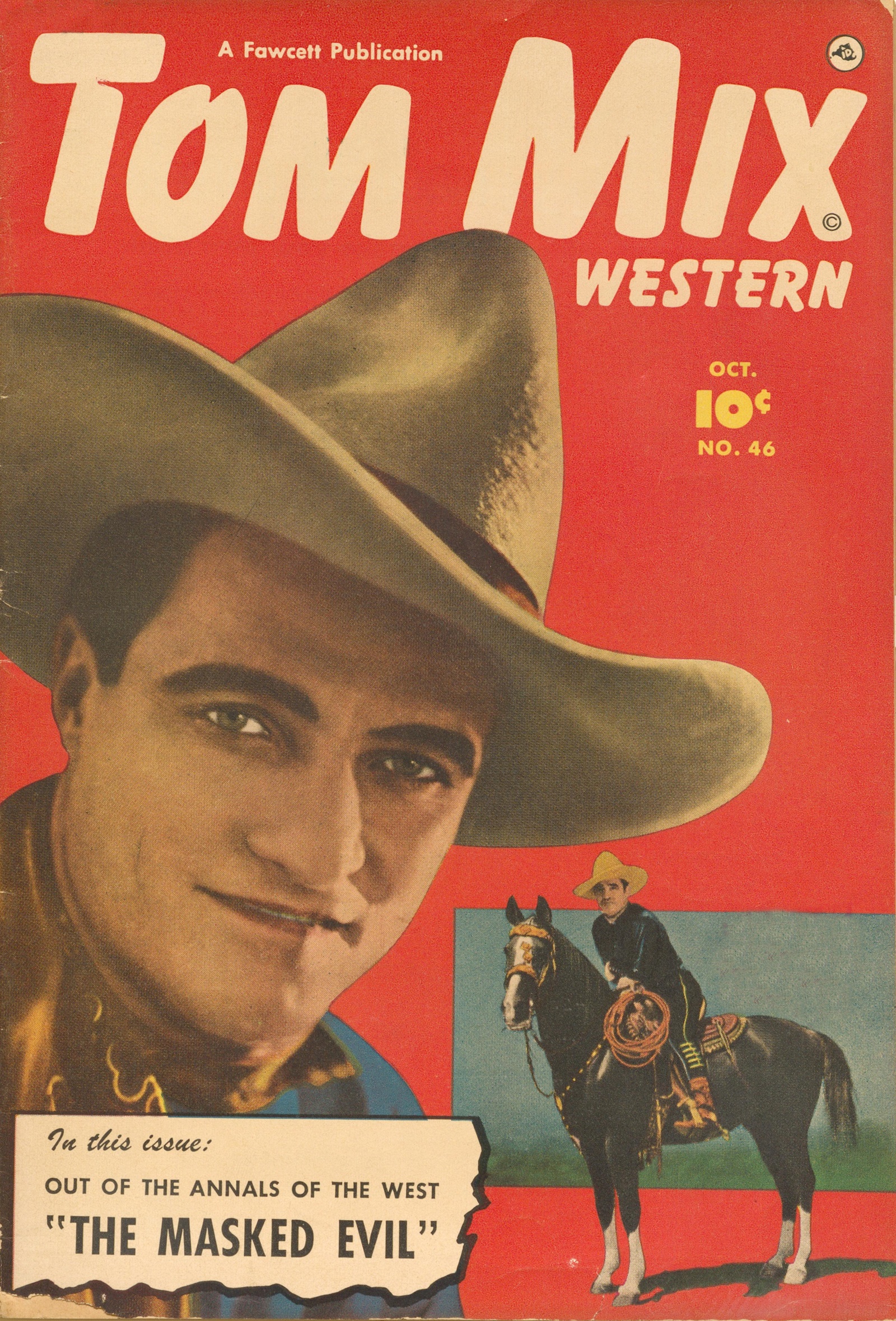 Read online Tom Mix Western (1948) comic -  Issue #46 - 1