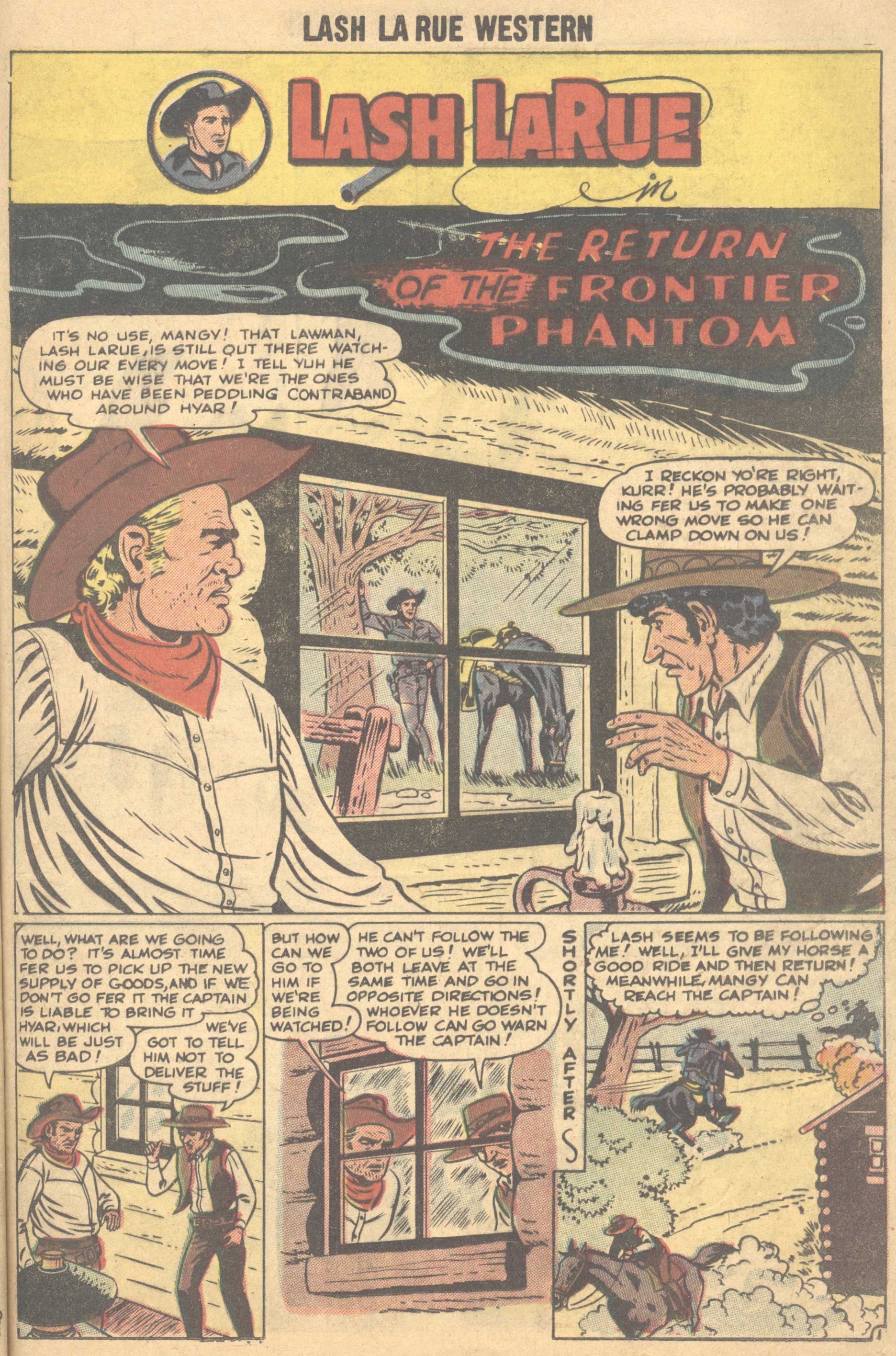 Read online Lash Larue Western (1949) comic -  Issue #66 - 26