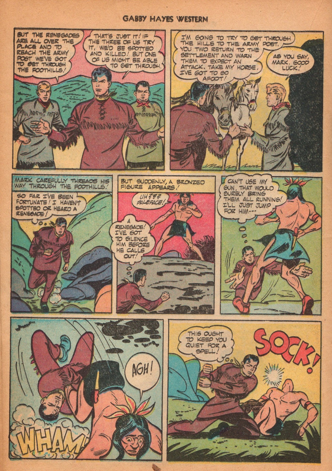 Read online Gabby Hayes Western comic -  Issue #7 - 20
