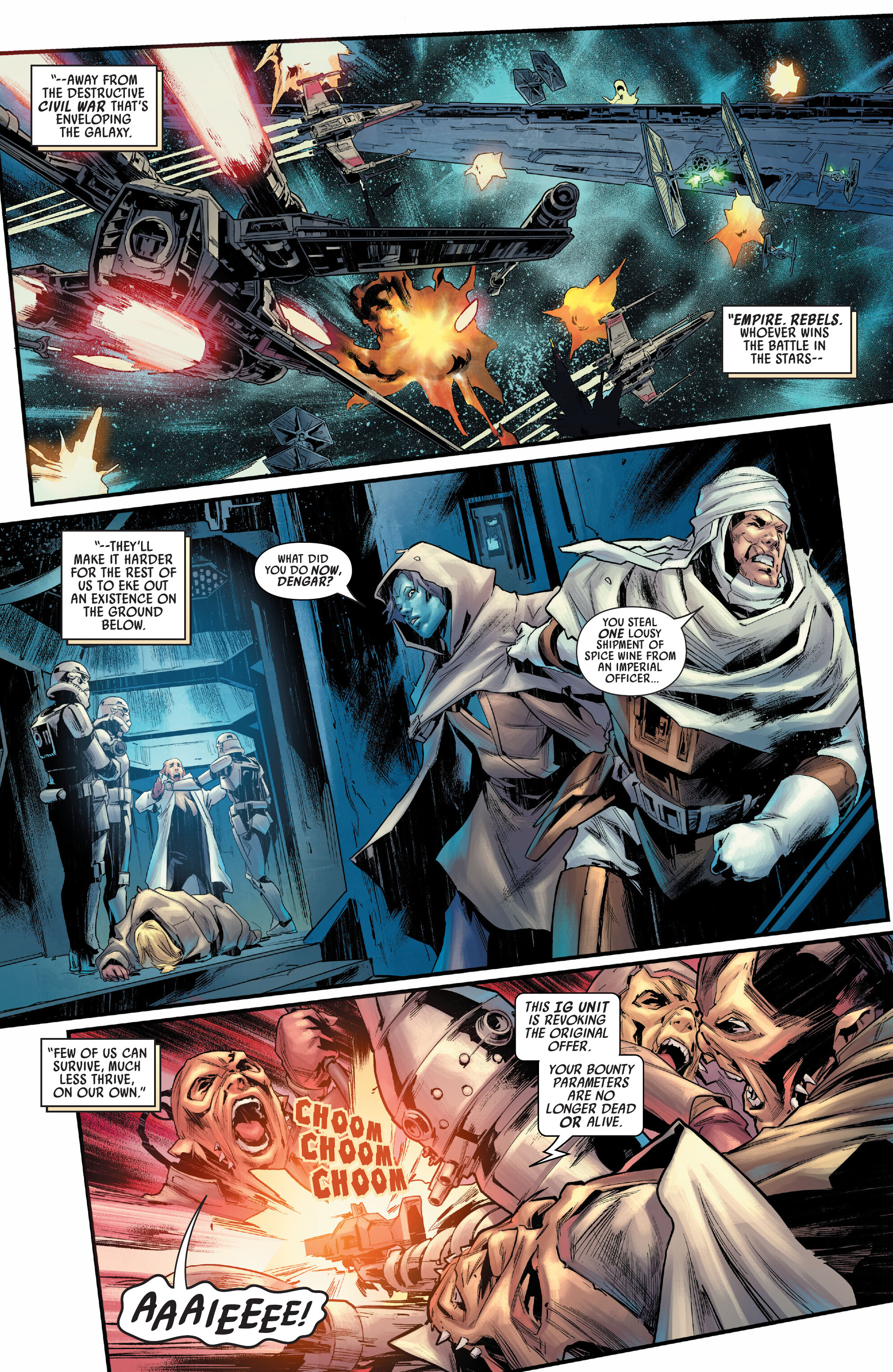 Read online Star Wars: Bounty Hunters comic -  Issue #42 - 24