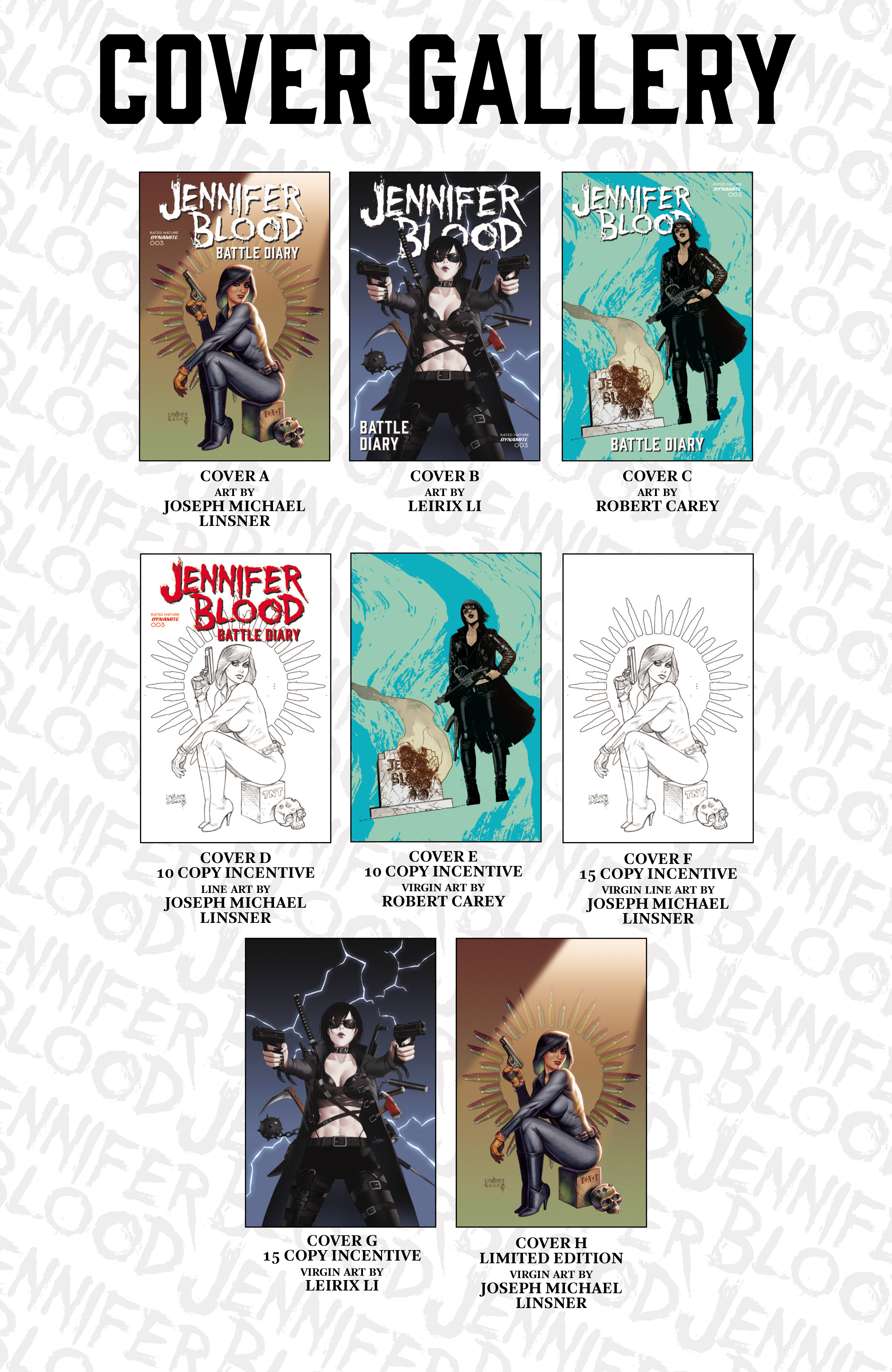 Read online Jennifer Blood: Battle Diary comic -  Issue #3 - 25