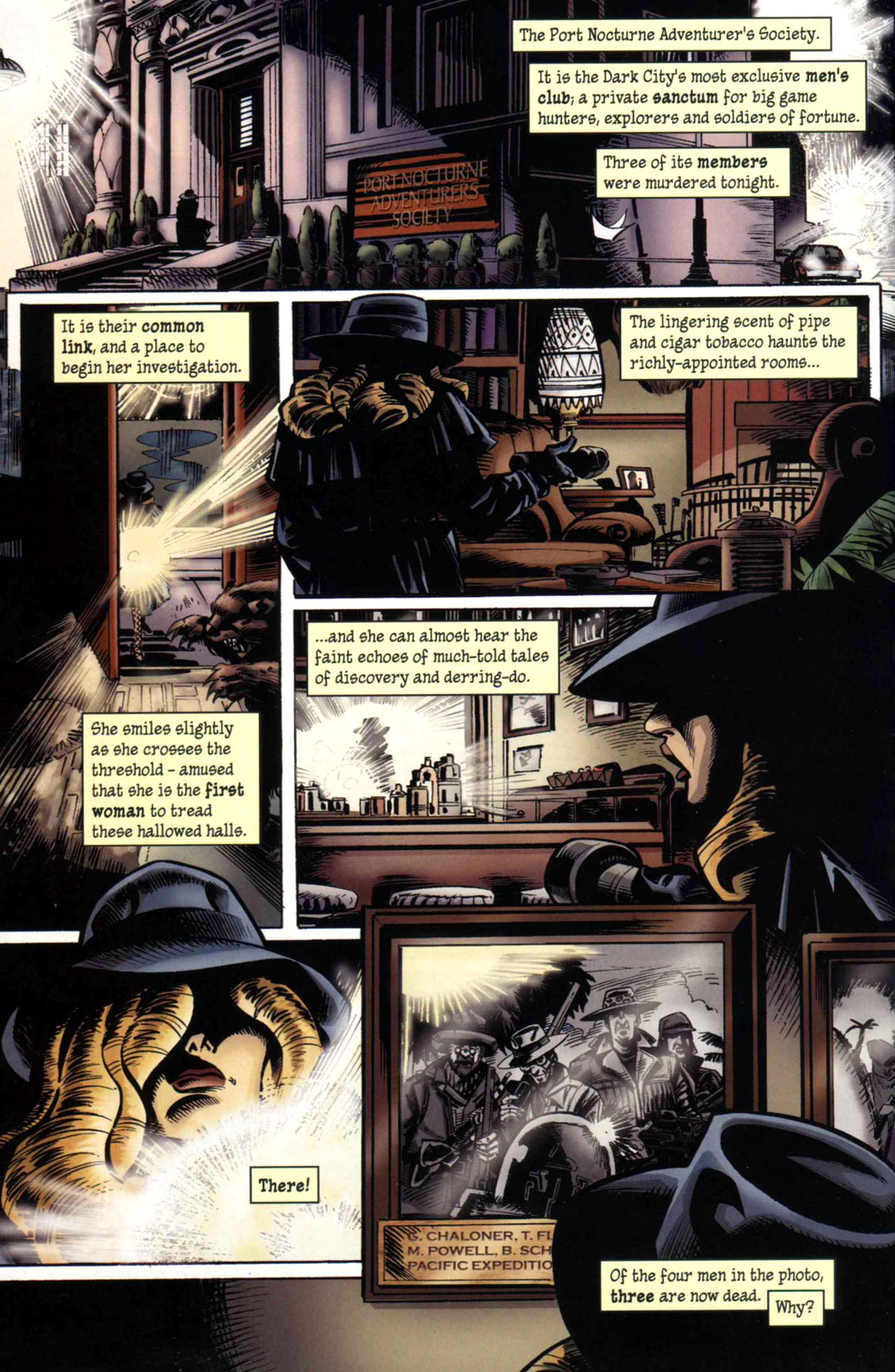 Read online Femme Noir: The Dark City Diaries comic -  Issue #4 - 10