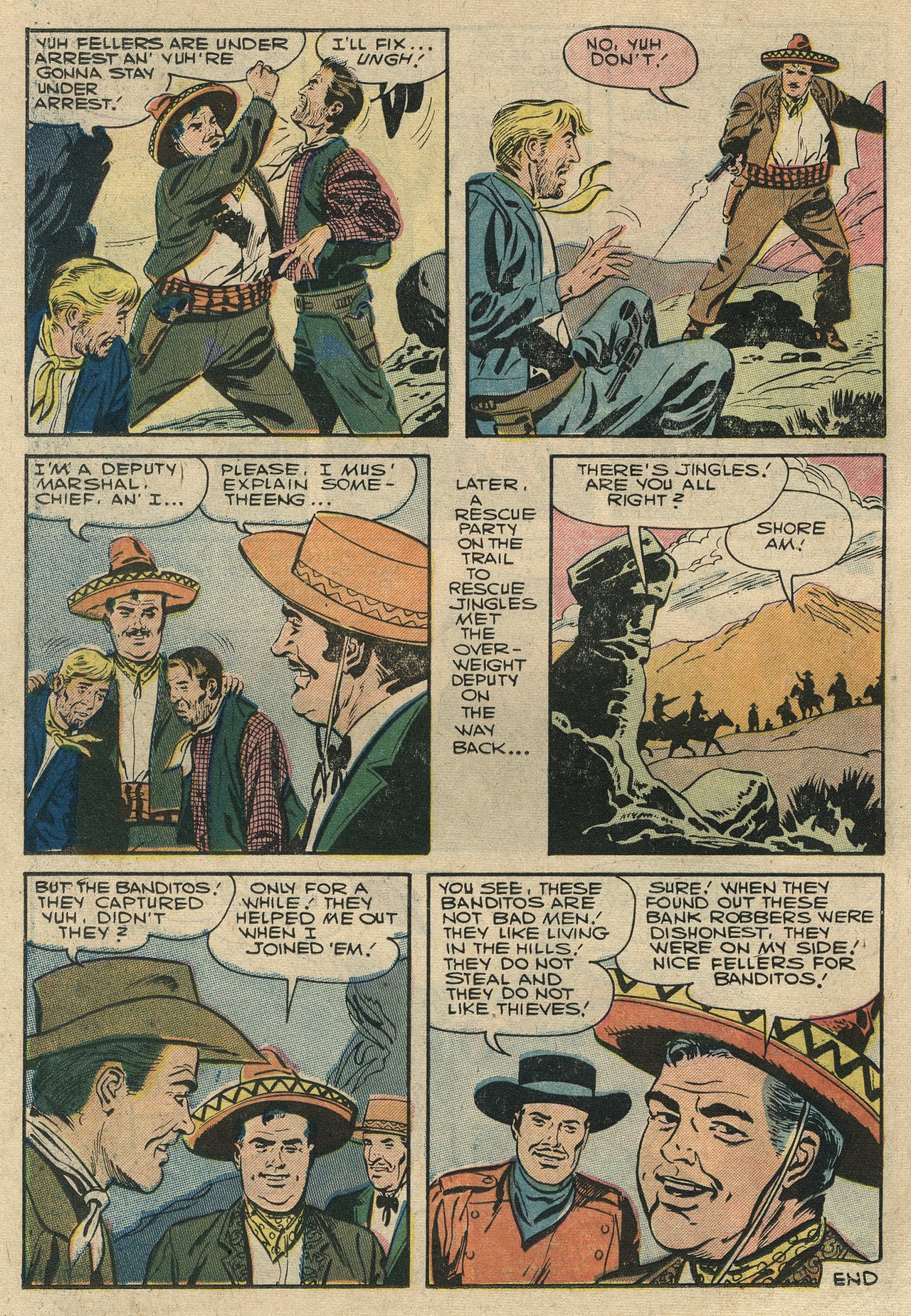 Read online Six-Gun Heroes comic -  Issue #42 - 22