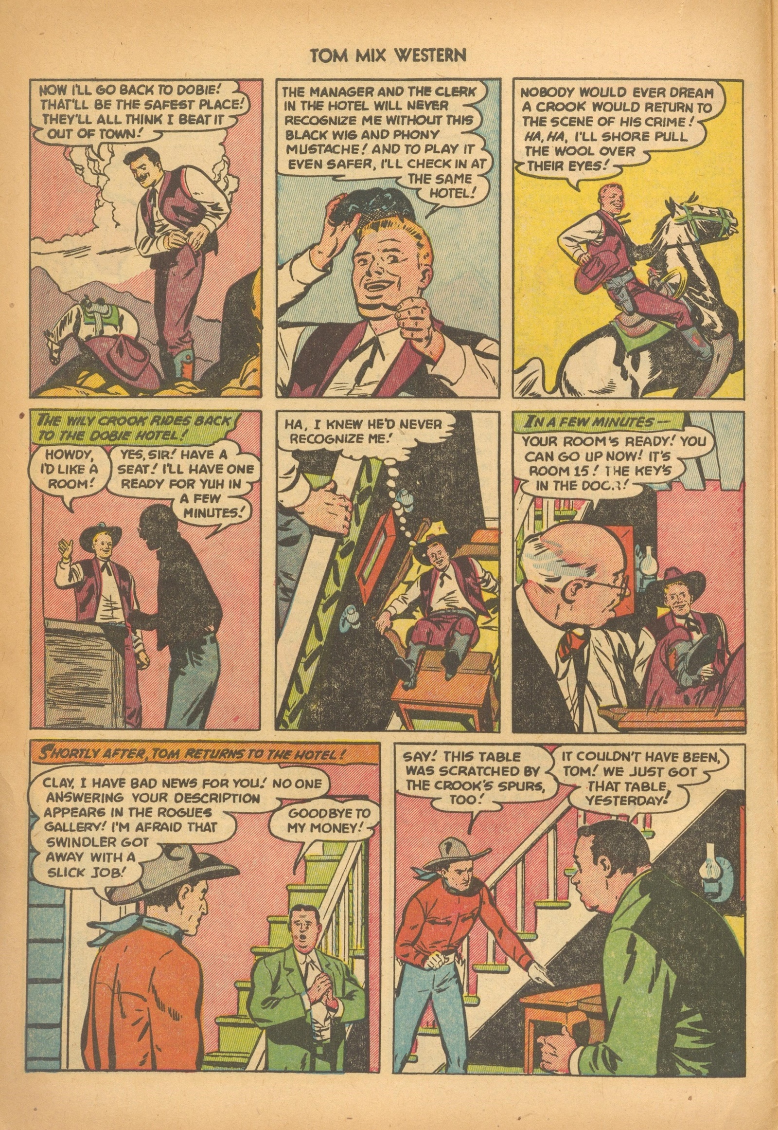 Read online Tom Mix Western (1948) comic -  Issue #56 - 6