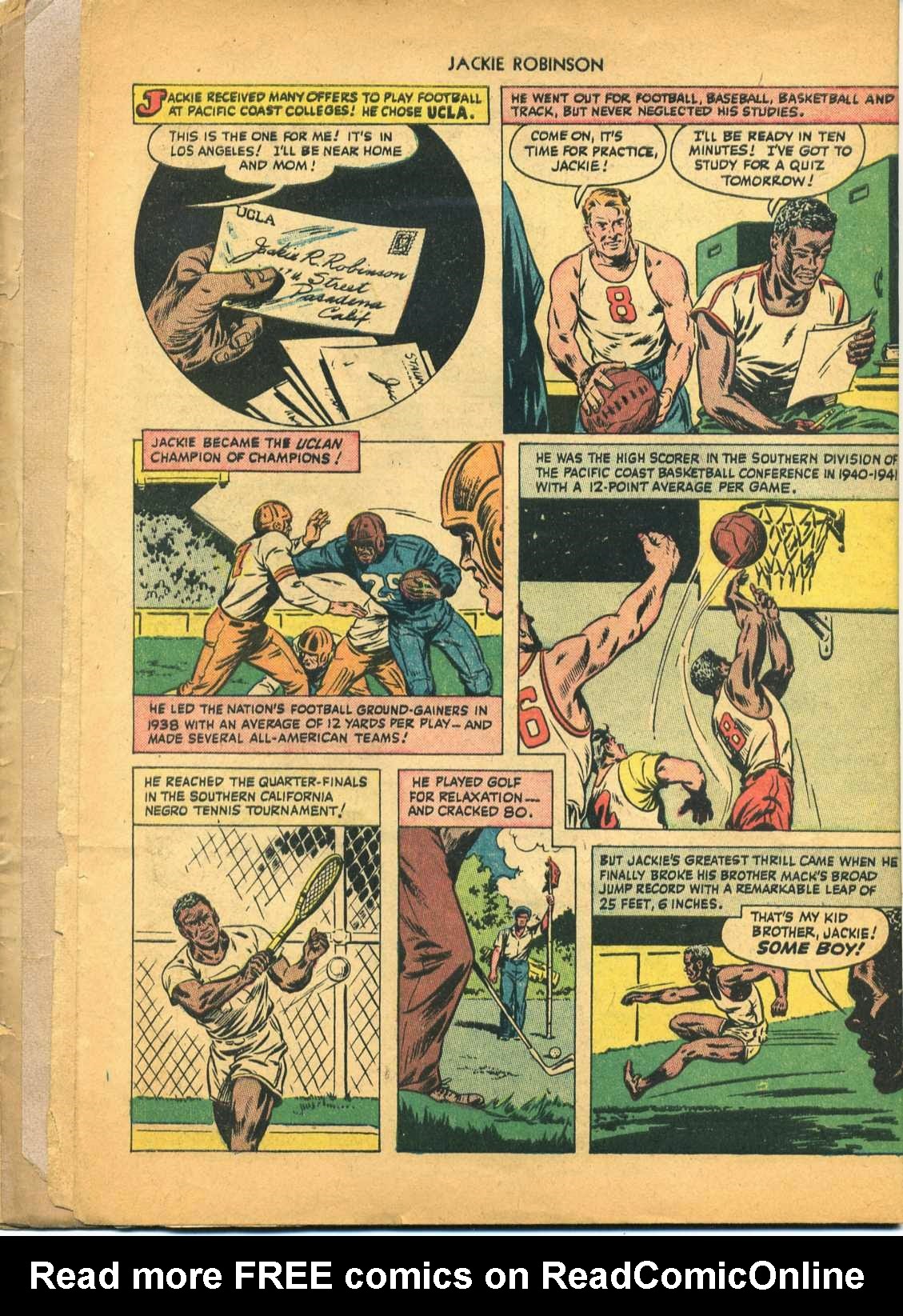 Read online Jackie Robinson comic -  Issue #1 - 7