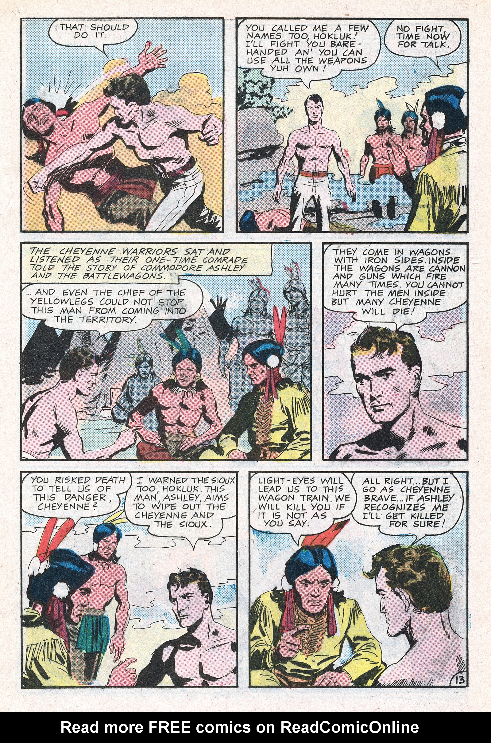 Read online Cheyenne Kid comic -  Issue #65 - 17