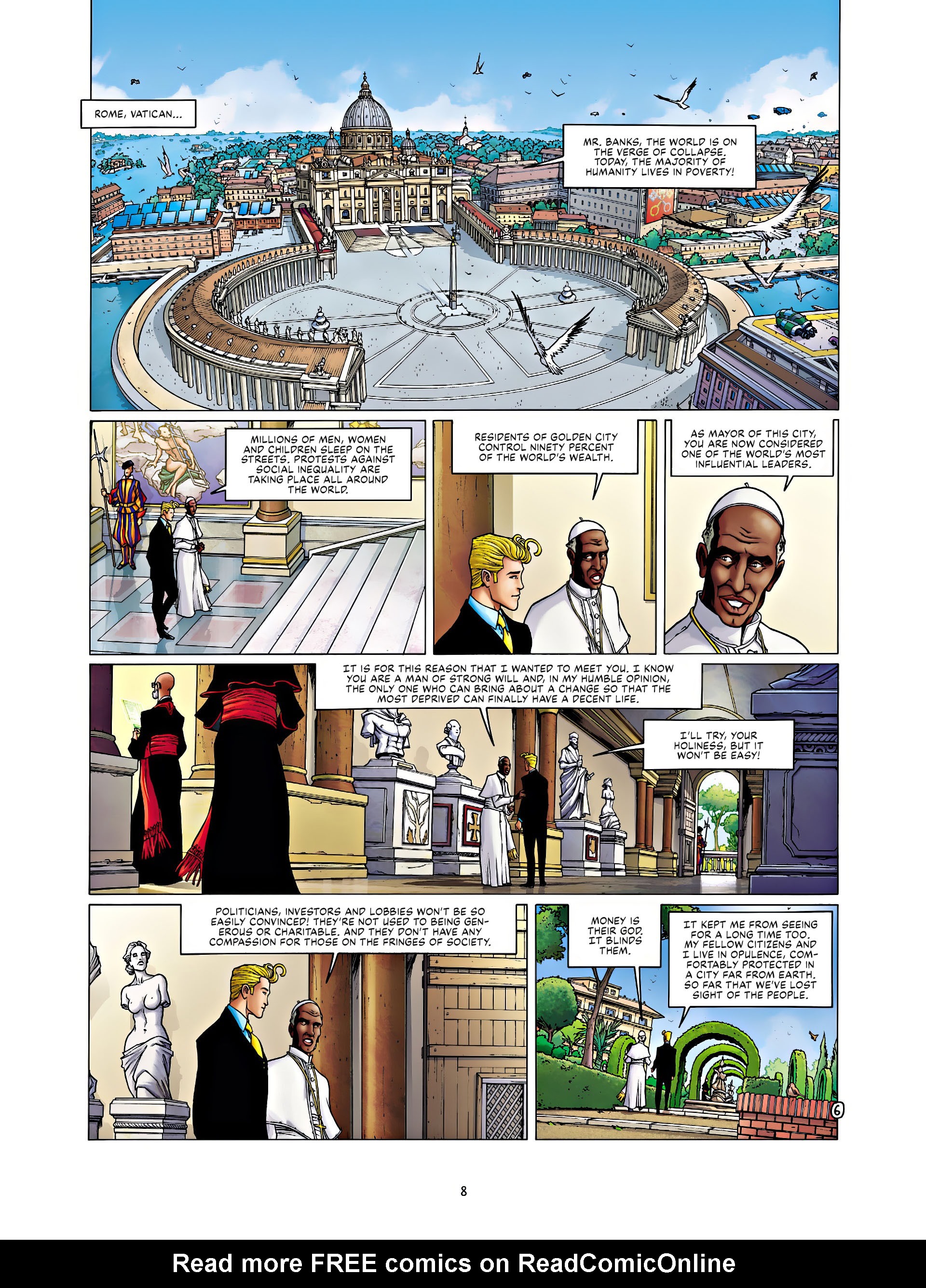 Read online Golden City comic -  Issue #14 - 8