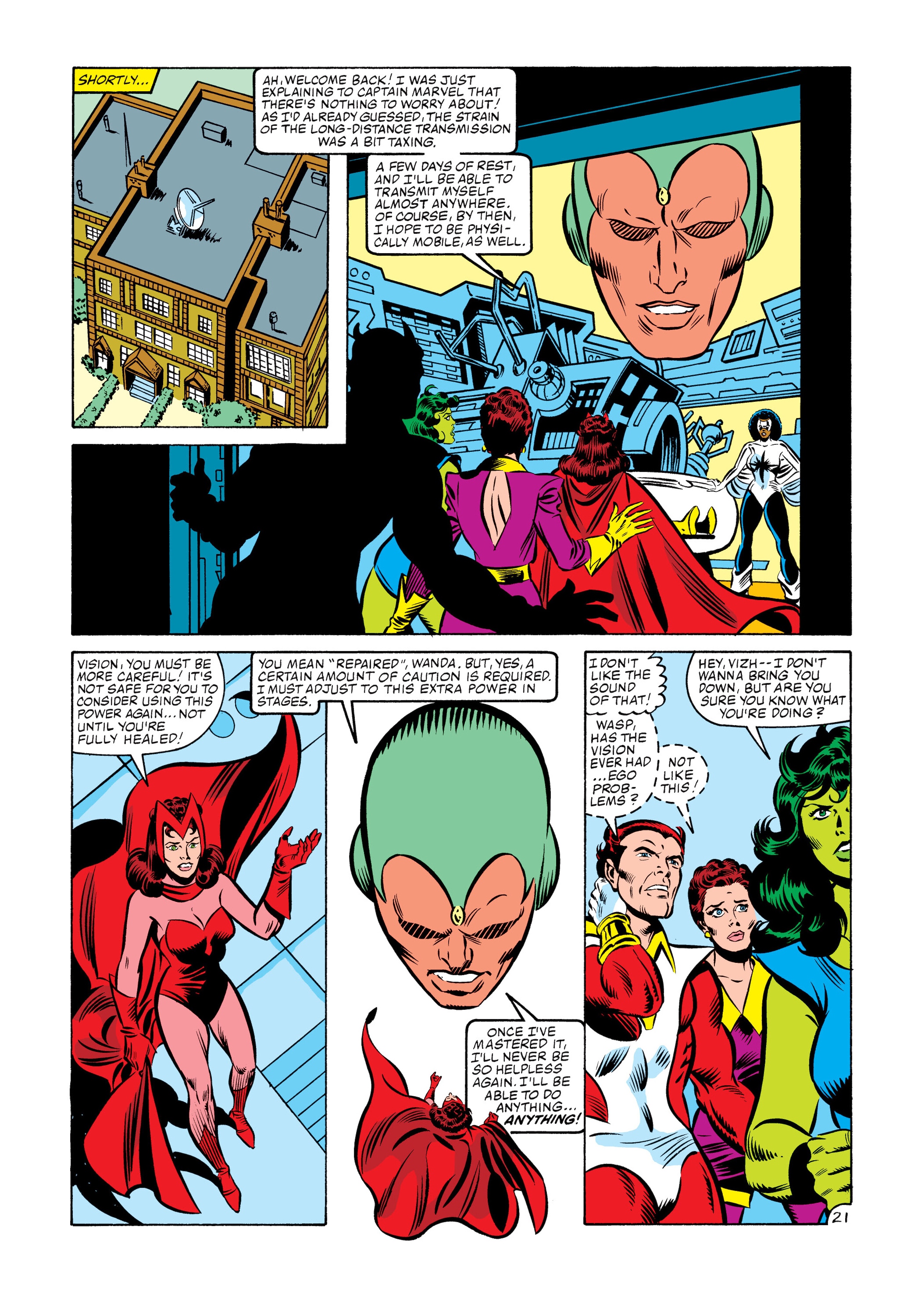 Read online Marvel Masterworks: The Avengers comic -  Issue # TPB 23 (Part 2) - 70