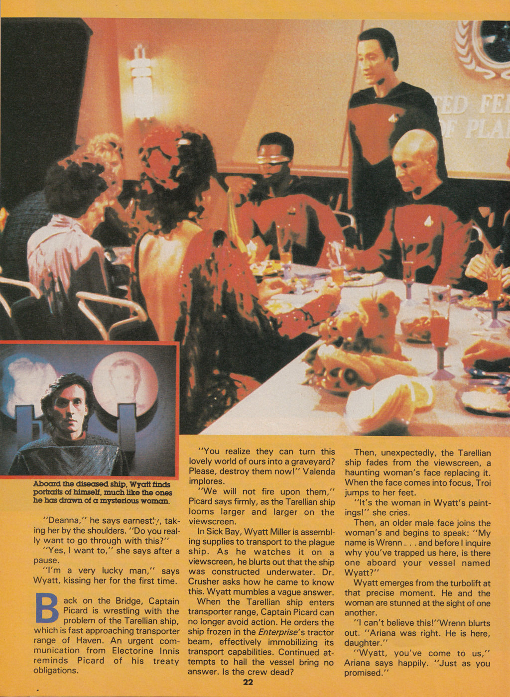 Read online Star Trek The Next Generation (1990) comic -  Issue #16 - 22
