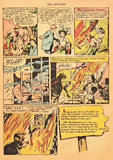 Read online Ken Maynard Western comic -  Issue #1 - 21